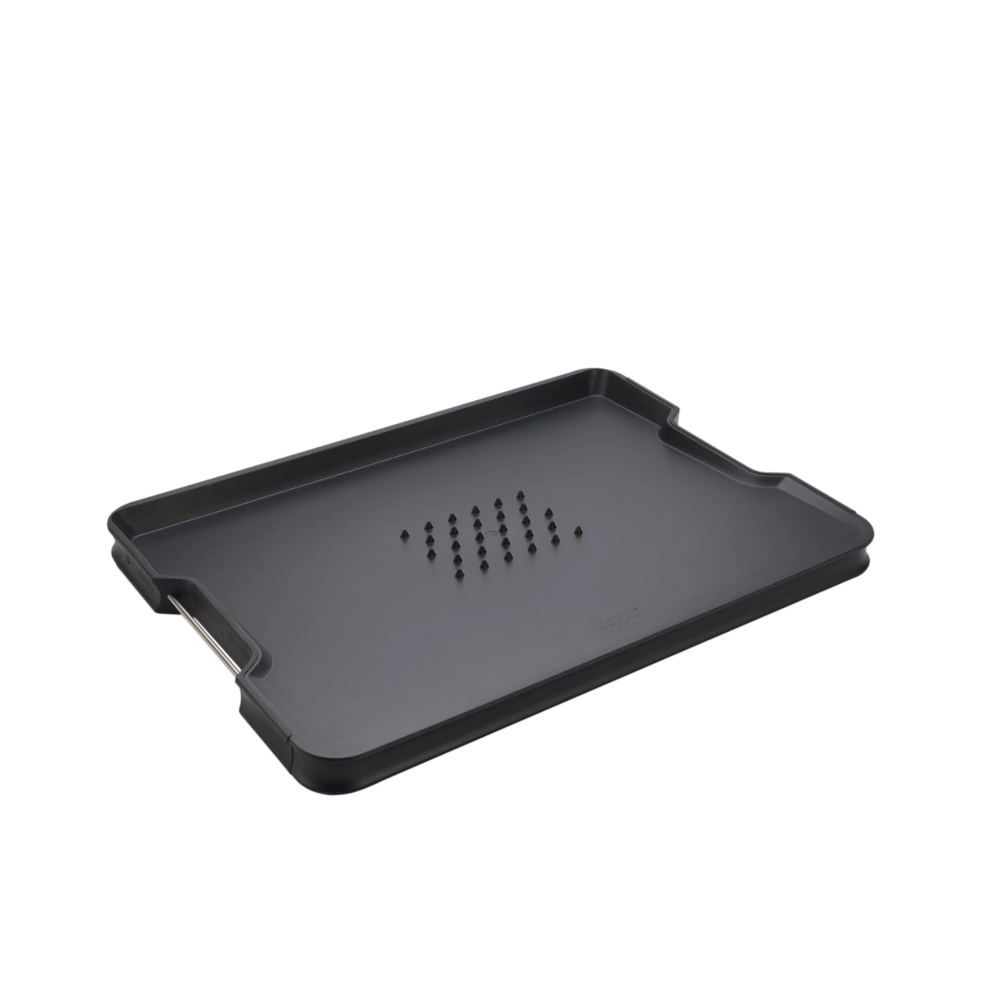 Joseph Joseph Cut & Carve Plus Multifunction Chopping Board 41x29cm Black Image 1