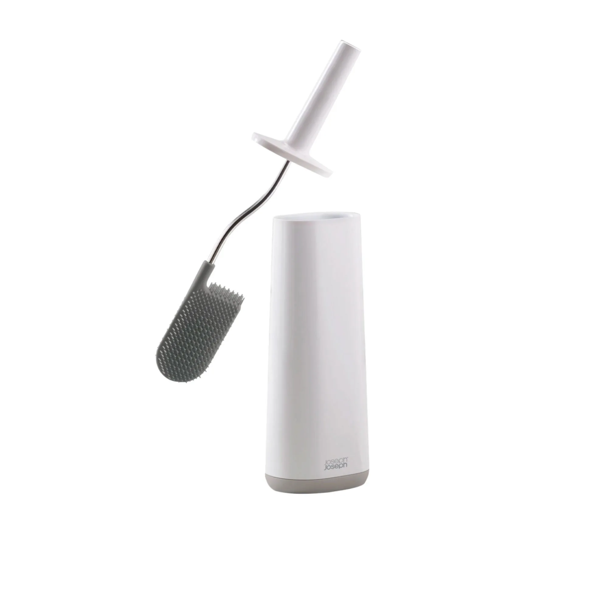 Joseph Joseph Flex Smart Toilet Brush Light Grey Image 1