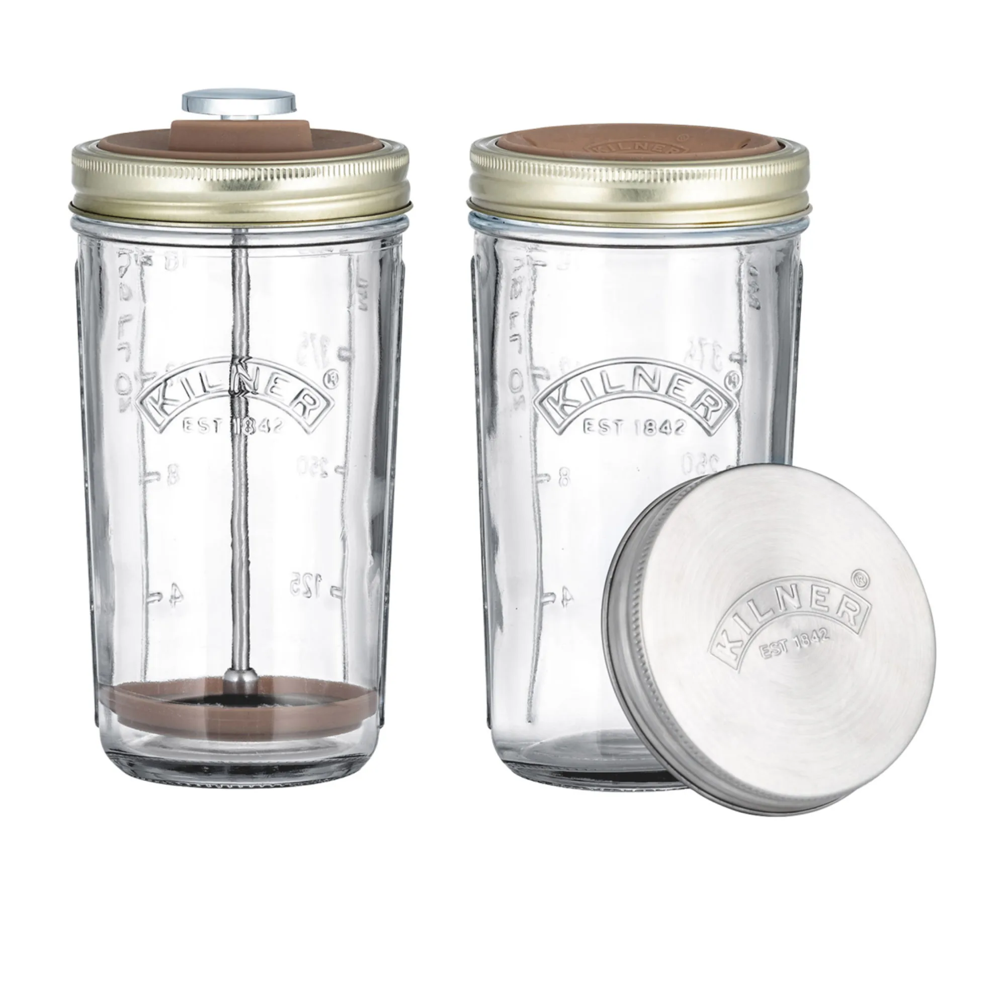 Kilner Create and Make Nut Milk Making Set 500ml Image 1