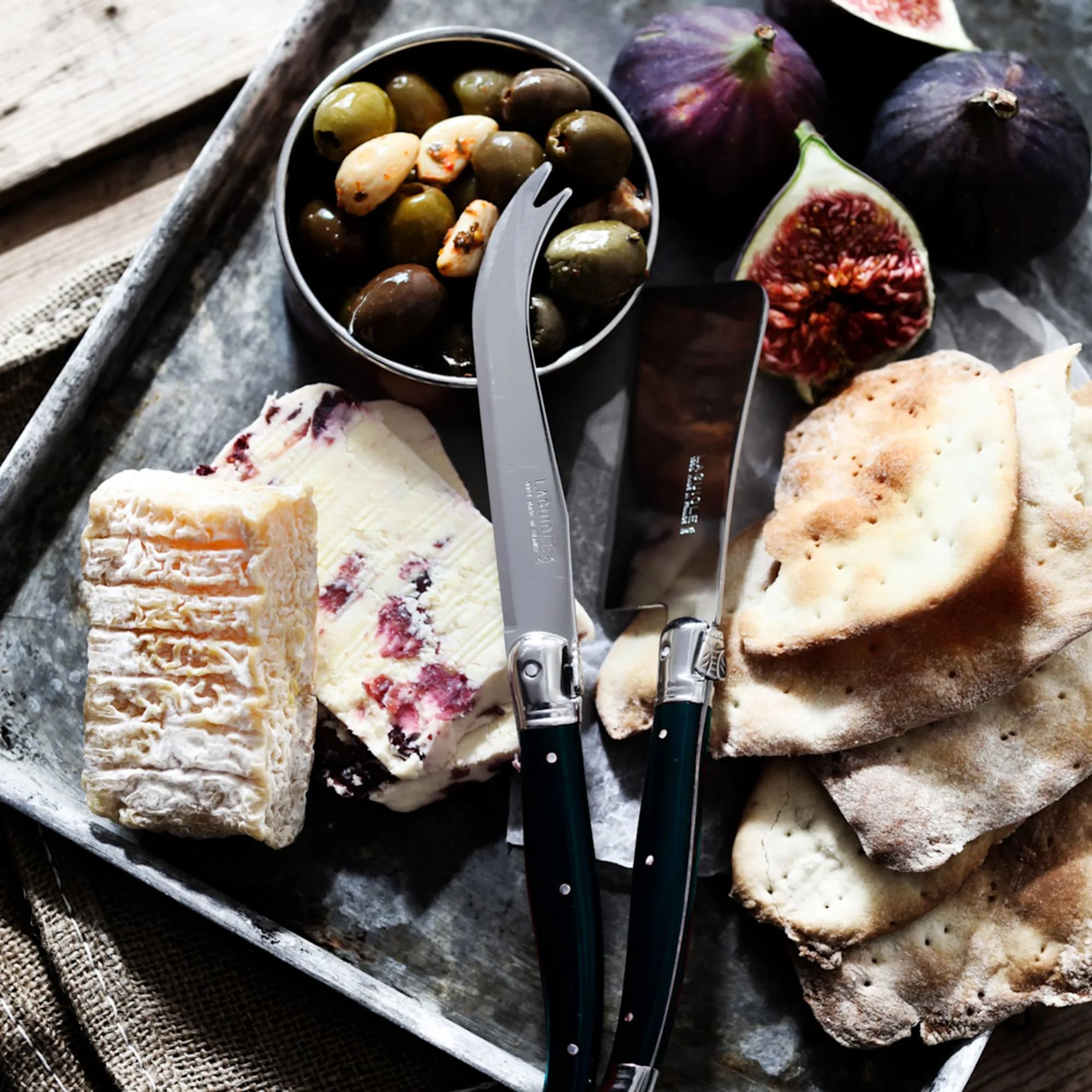 Laguiole by Andre Verdier Debutant Cheese Knife Black Image 2