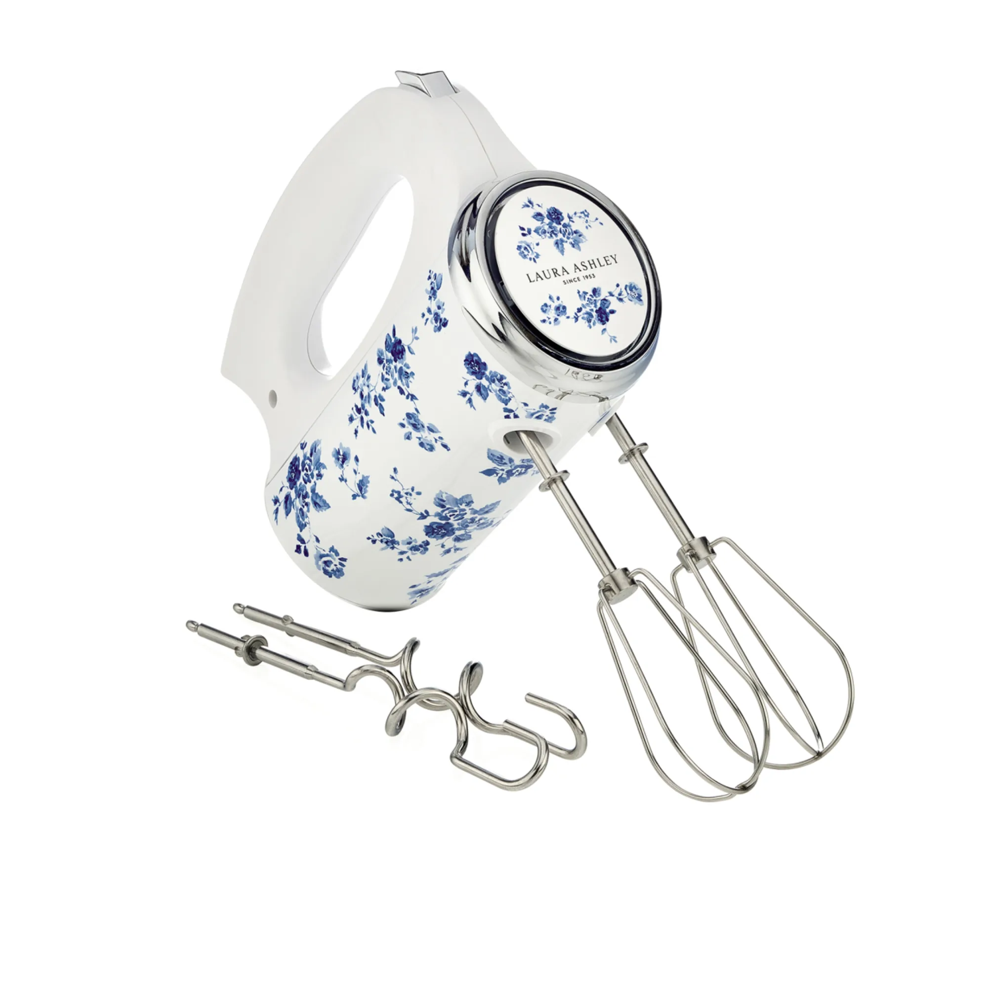 Laura Ashley China Rose Hand Mixer White Image 3