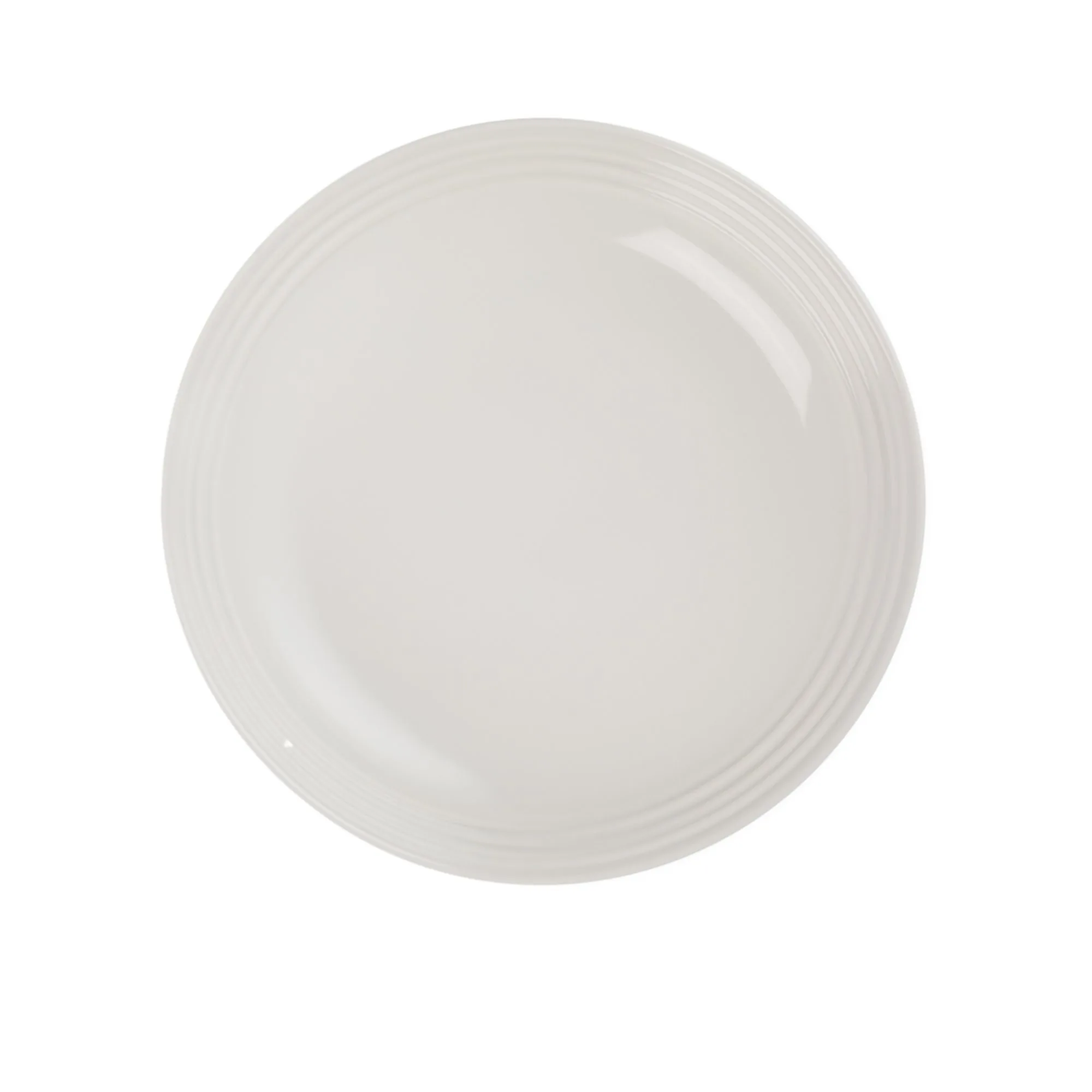 Le Creuset Stoneware Salad Plate 22cm White Image 1
