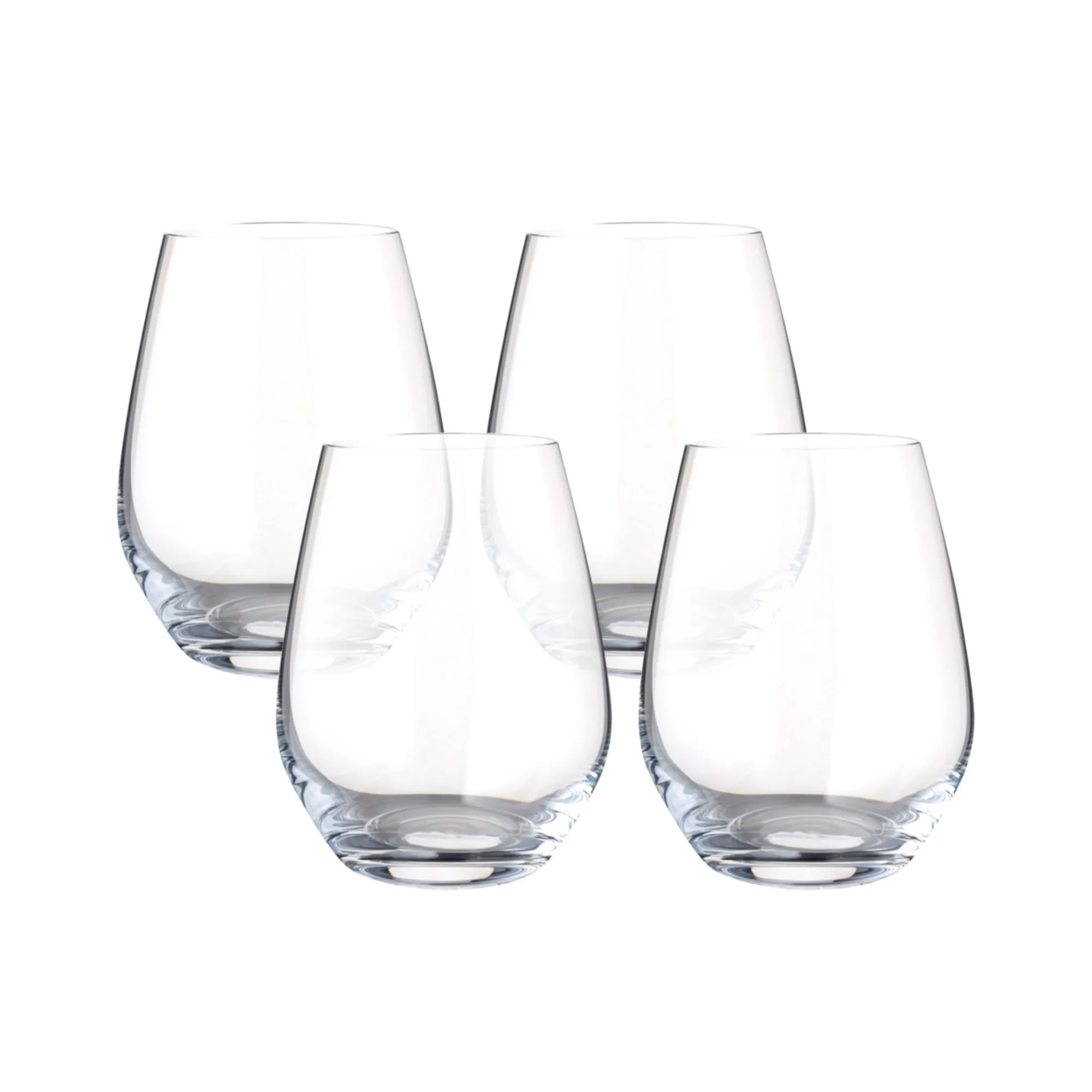 Le Creuset Water Tumbler Glass 415ml Set of 4 Image 1
