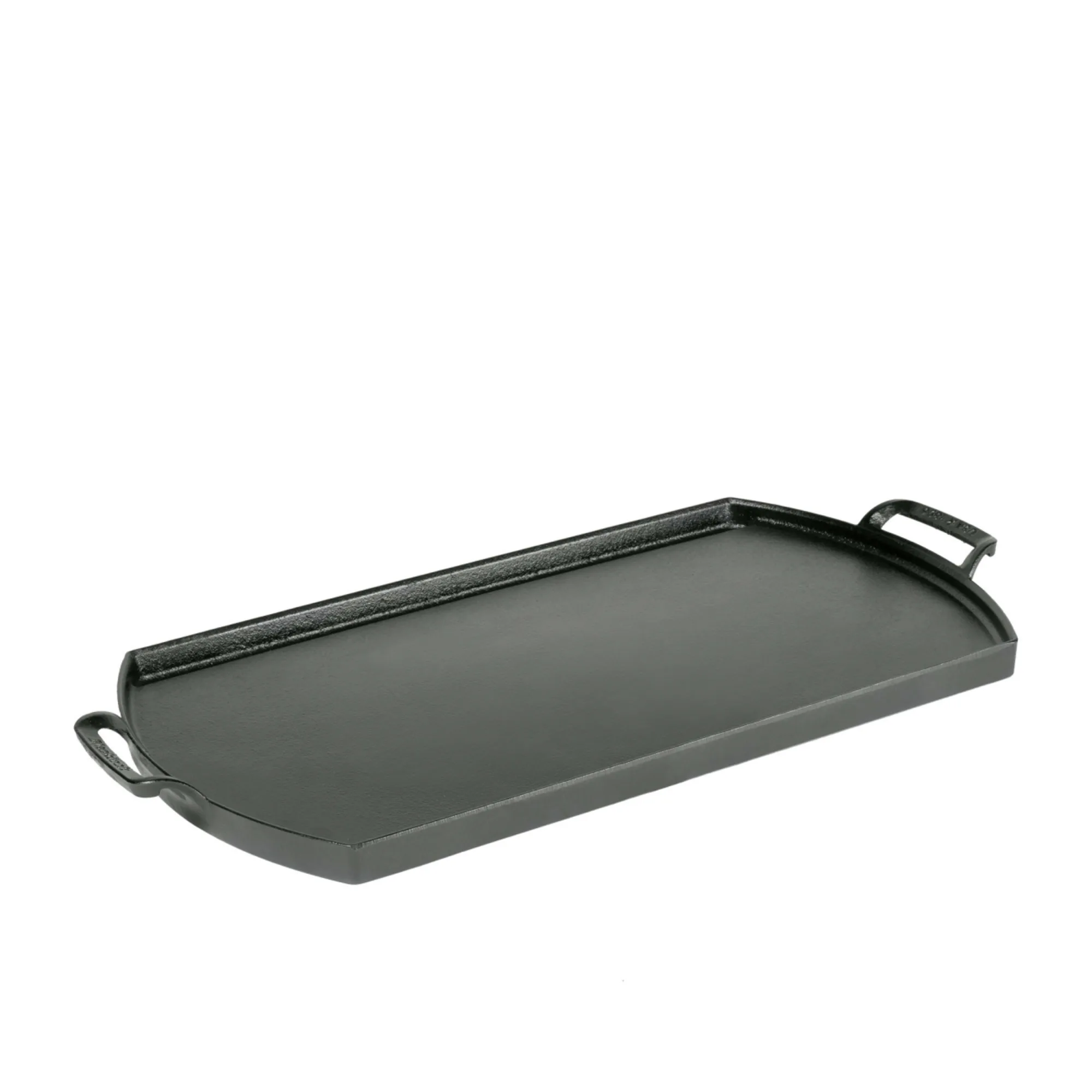 Lodge Blacklock Triple Seasoned Cast Iron Double Burner Griddle 51x25cm Image 1