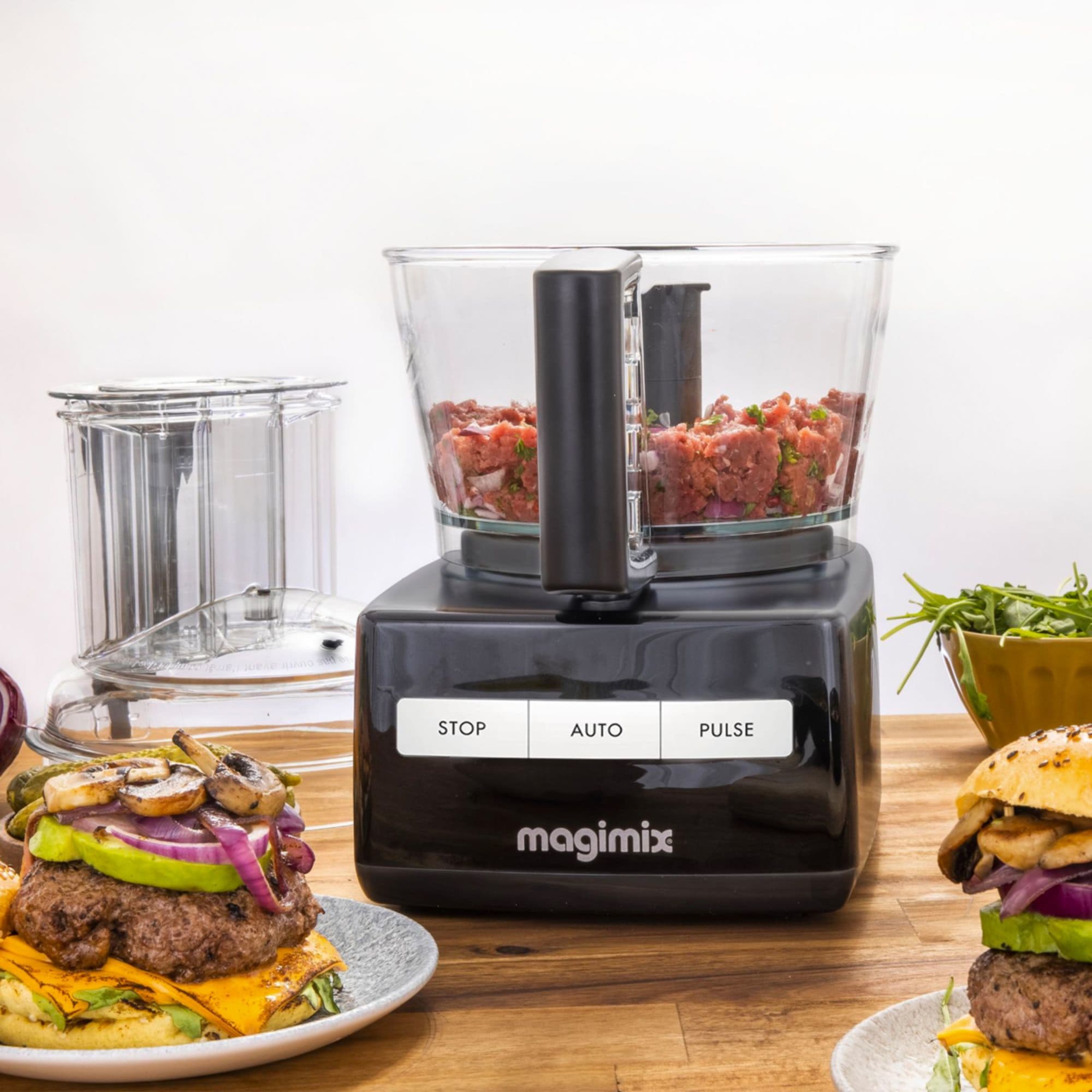 Coperchio Magimix 5200XL - Ricambio Nero Per Robot Da Cucina (Senza Pressa) - Foto 2