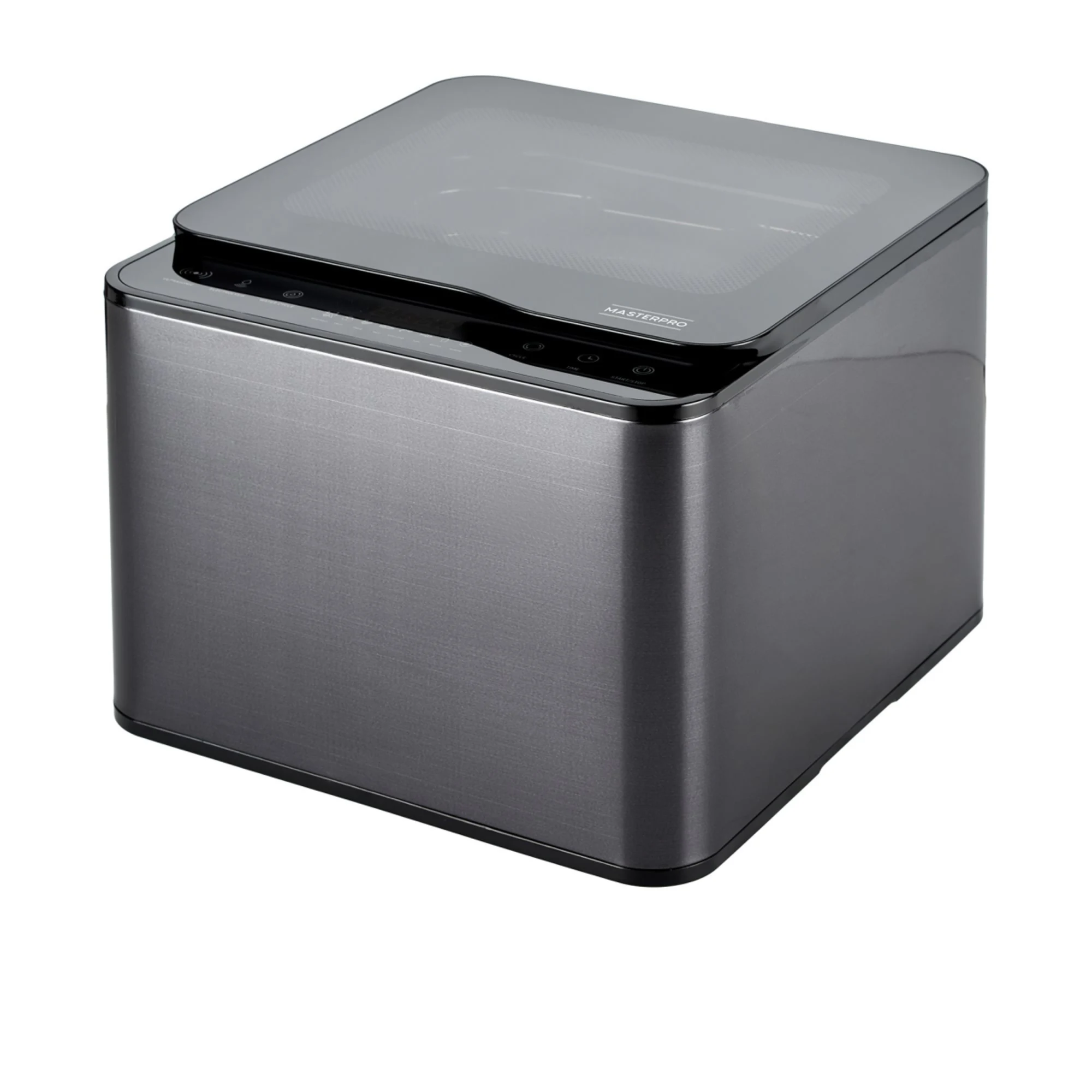 MasterPro Deluxe Food Purifier Ultrasonic Cleaner 10L Grey Image 1