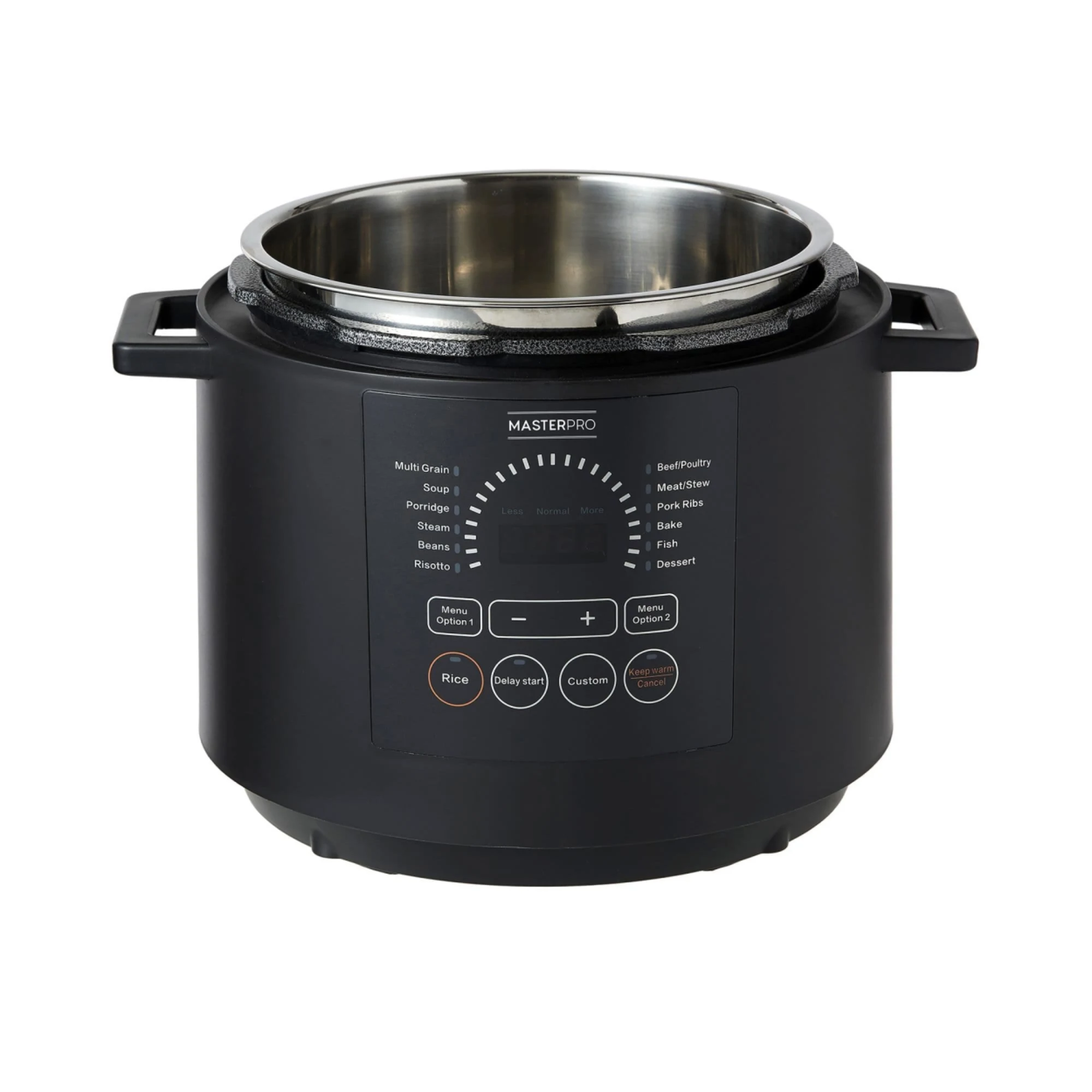 MasterPro Multi Cooker 6L Black Image 2