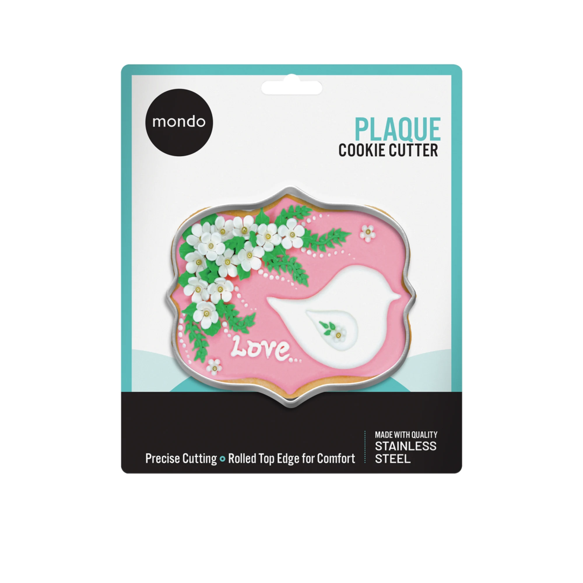 Mondo Cookie Cutter Rectangular Plaque Image 1
