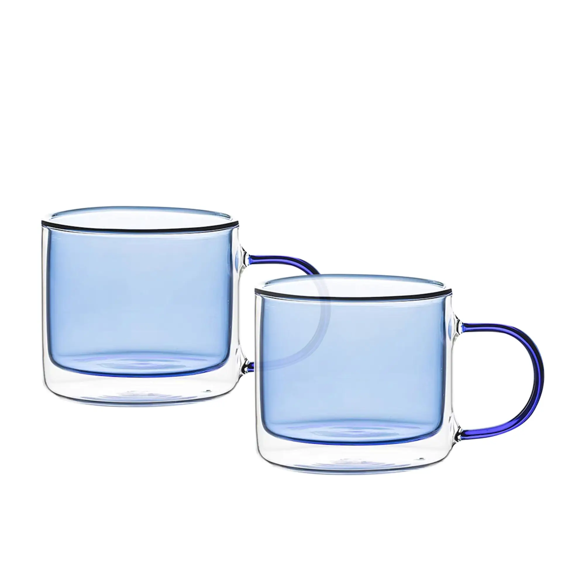 T&C Society Cup with Handle 250mL Set of 2 Blue Image 1