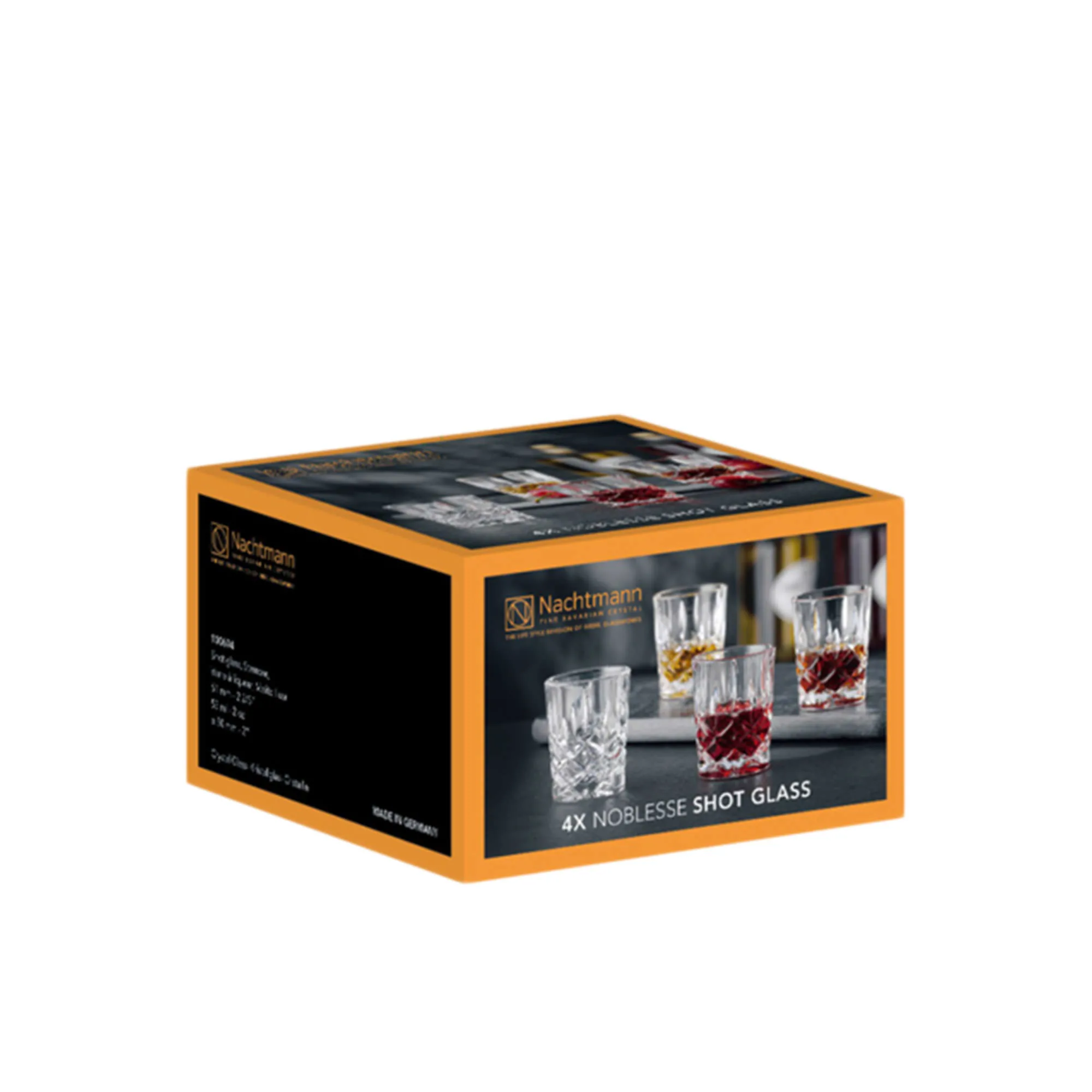 Nachtmann Noblesse Shot Glass 55ml Set of 4 Image 3