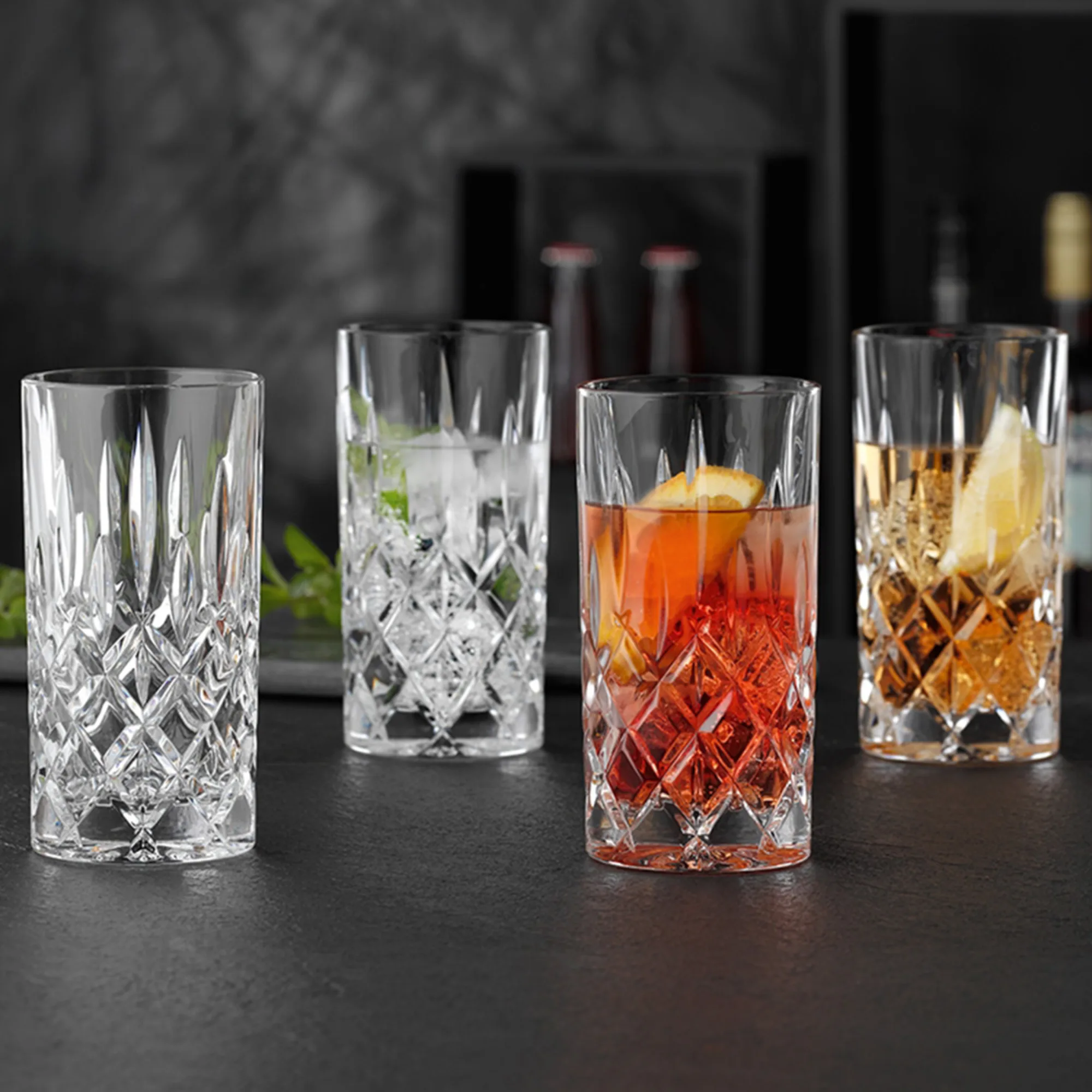 Nachtmann Noblesse Long Drink 395ml Set of 4 Image 2