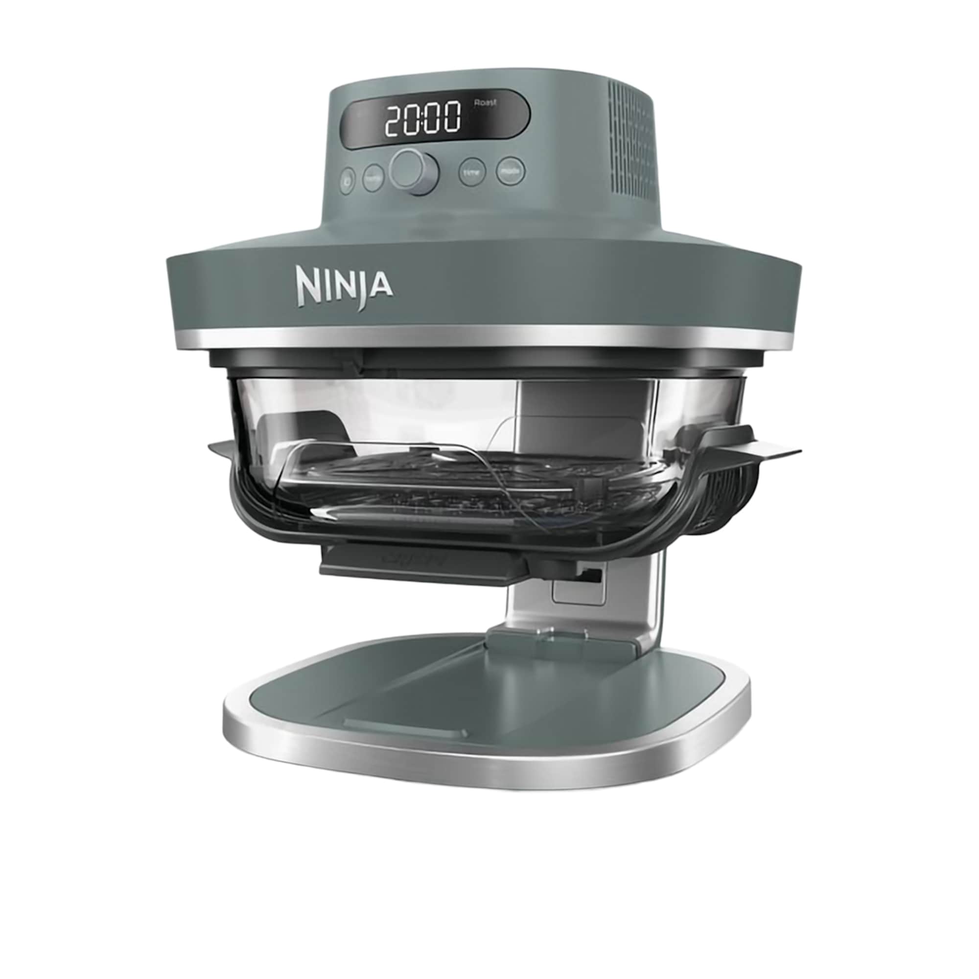 Ninja Crispi Pro Glass Cooking System – Ash Grey (AS101DG) – Versatile Countertop Cooker