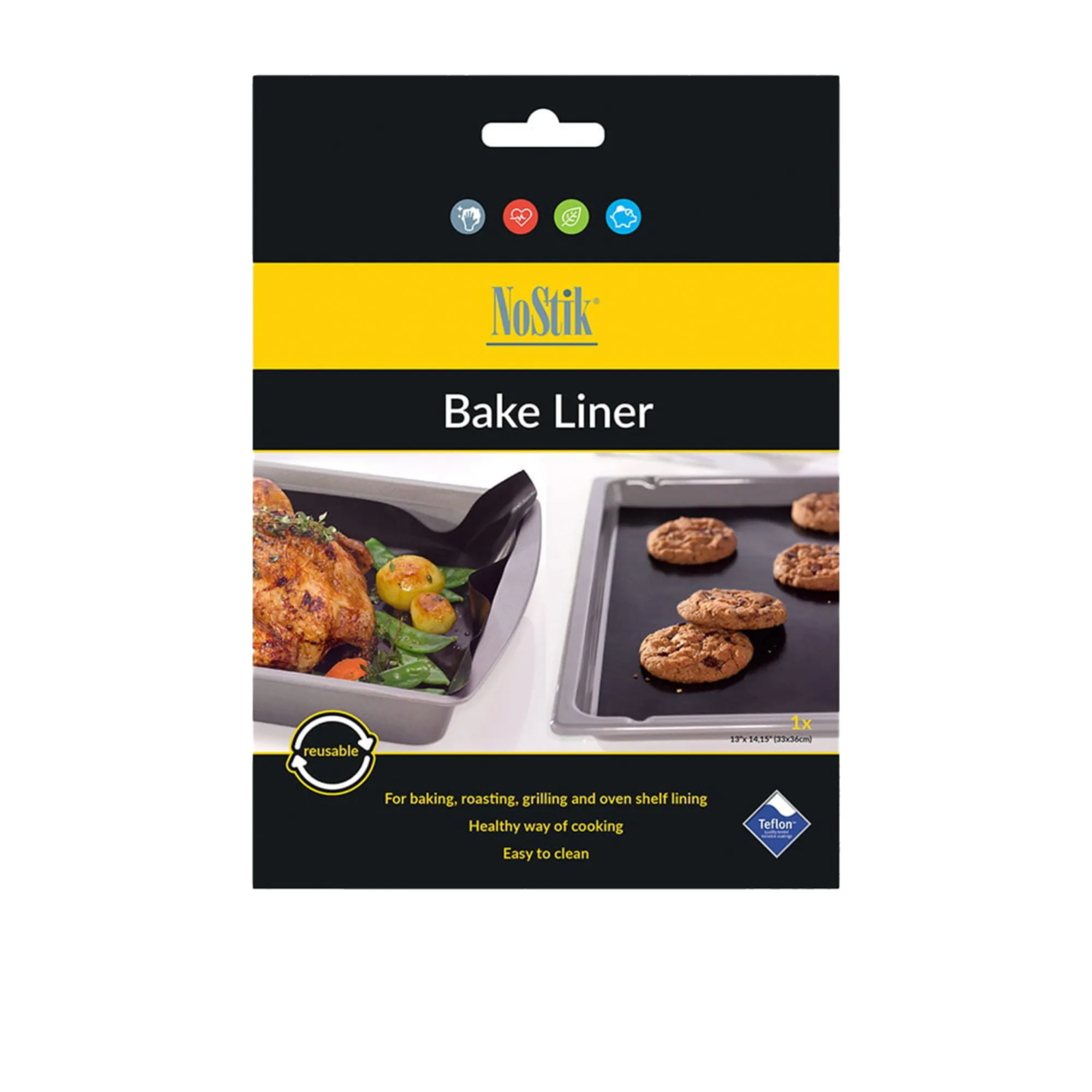 NoStik Regular Bake Liner 36x33cm Image 1