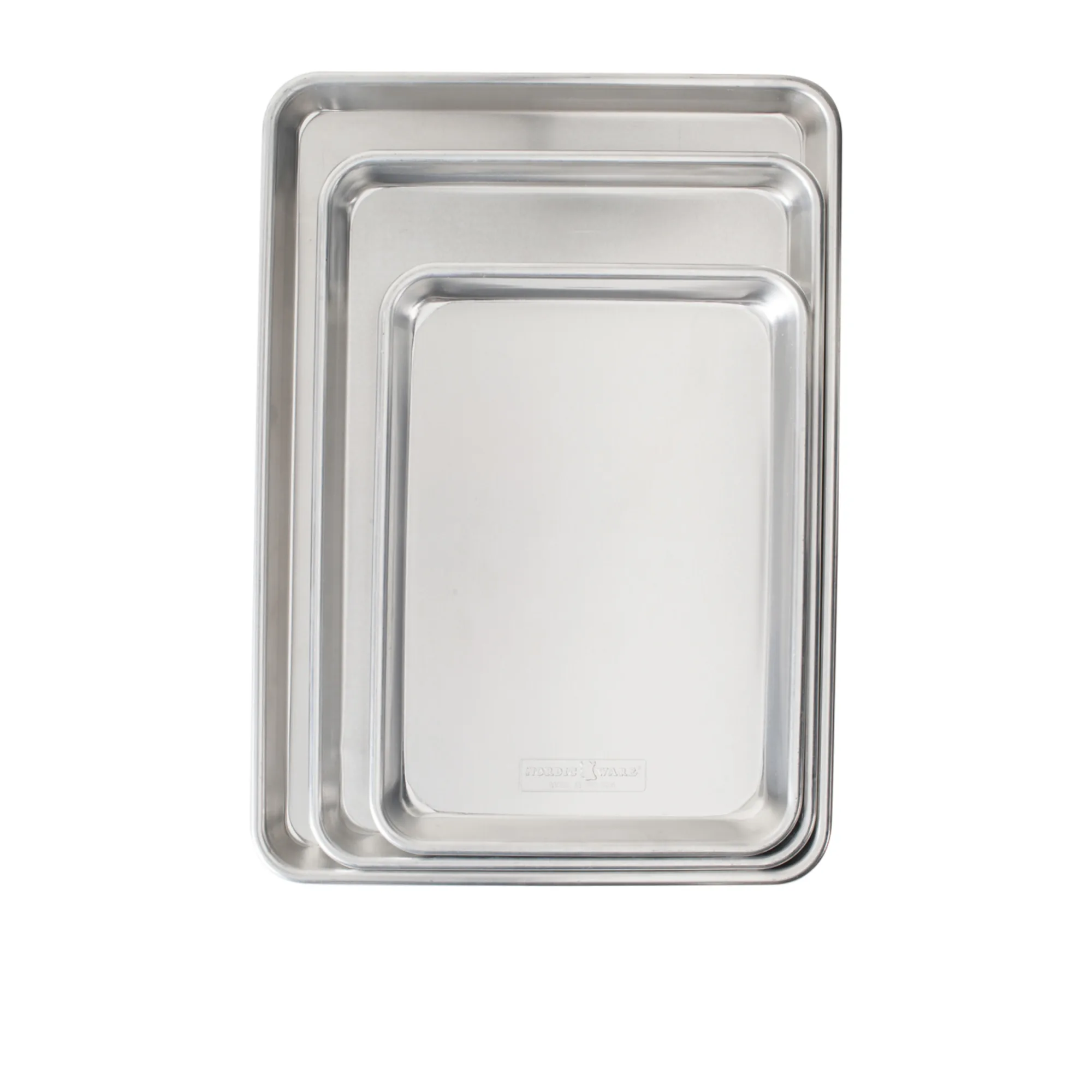Nordic Ware Naturals Baker's Delight Baking Sheet 3pc Set Image 1