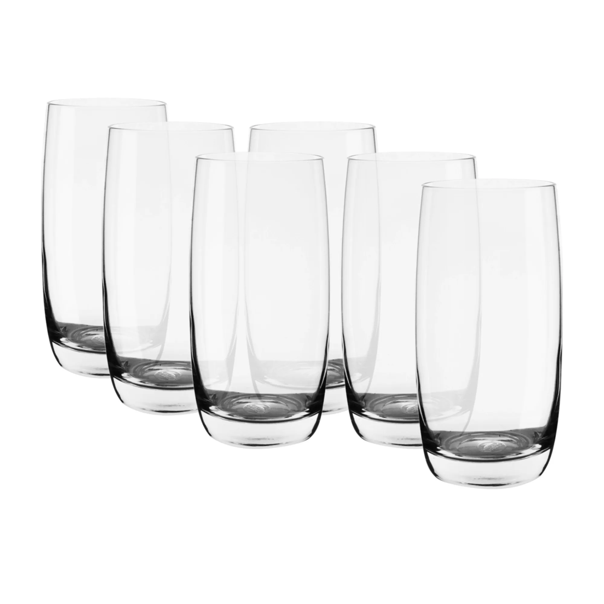 Ocean Ivory Highball Glass 370ml Set of 6 Image 1