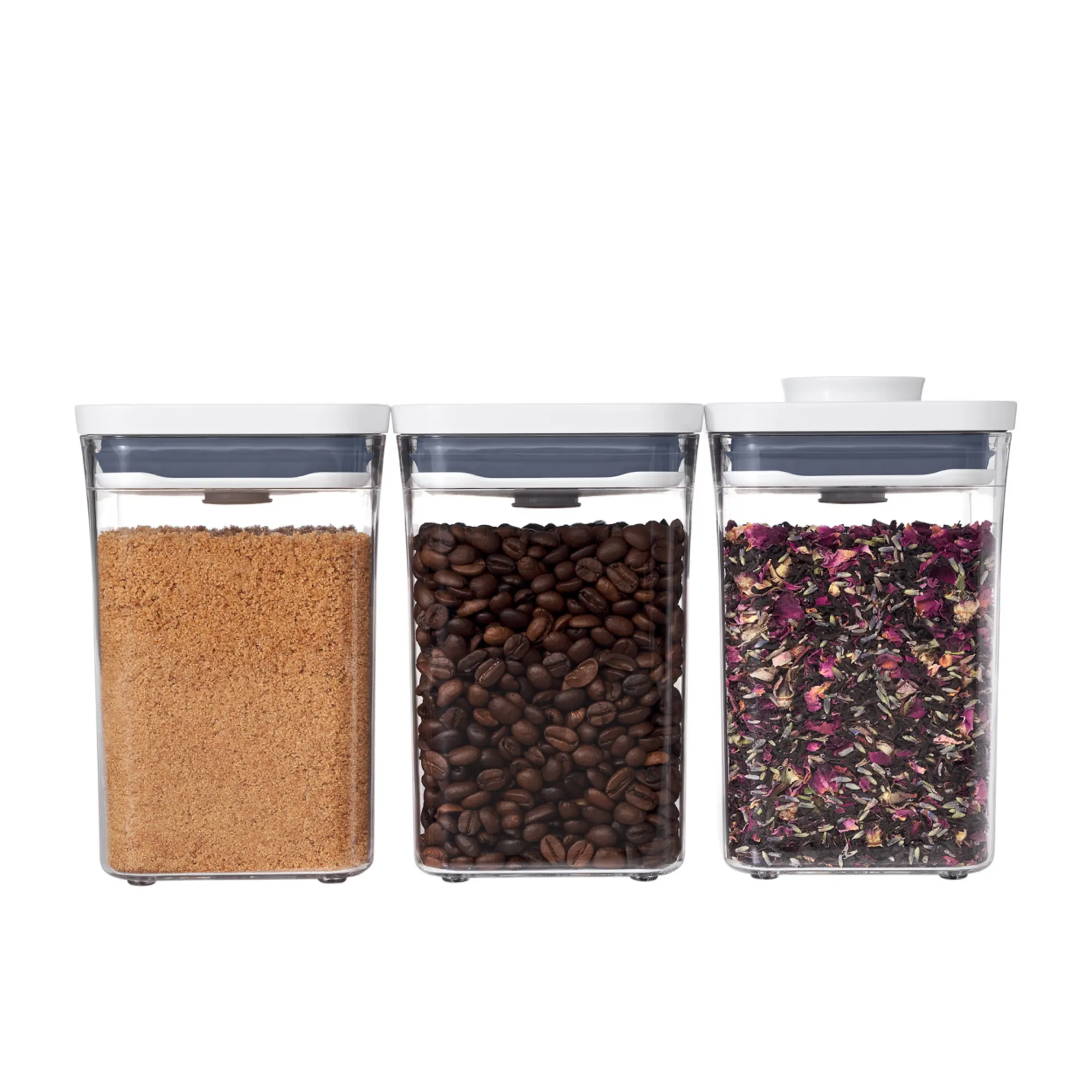 OXO Good Grips Square Pop 2.0 Container Set 3pc Image 1