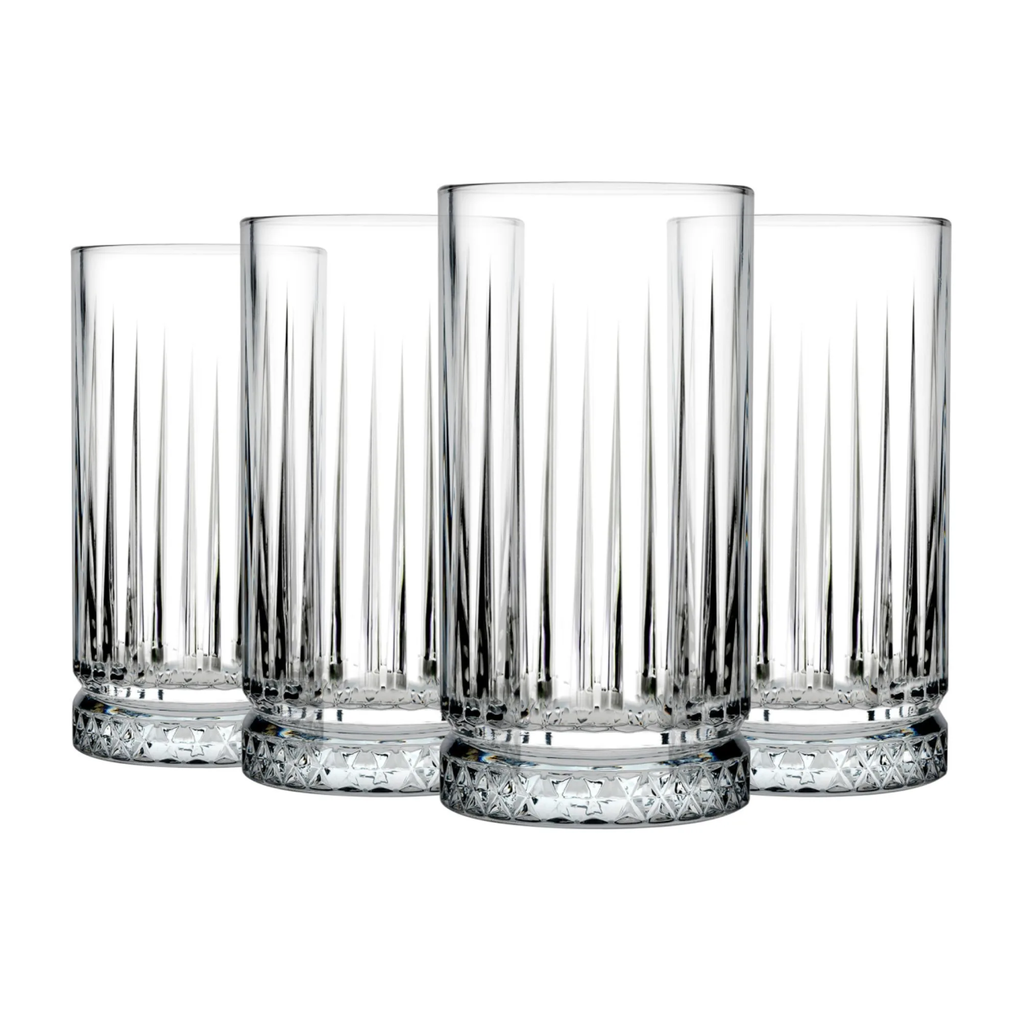 Pasabahce Elysia Long Drink Glass 445ml Set of 4 Image 1