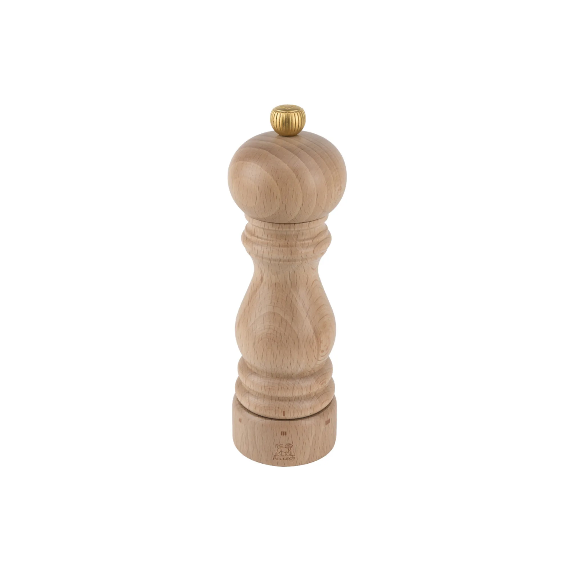 Peugeot Paris Wooden Pepper Mill 18cm Natural Image 1