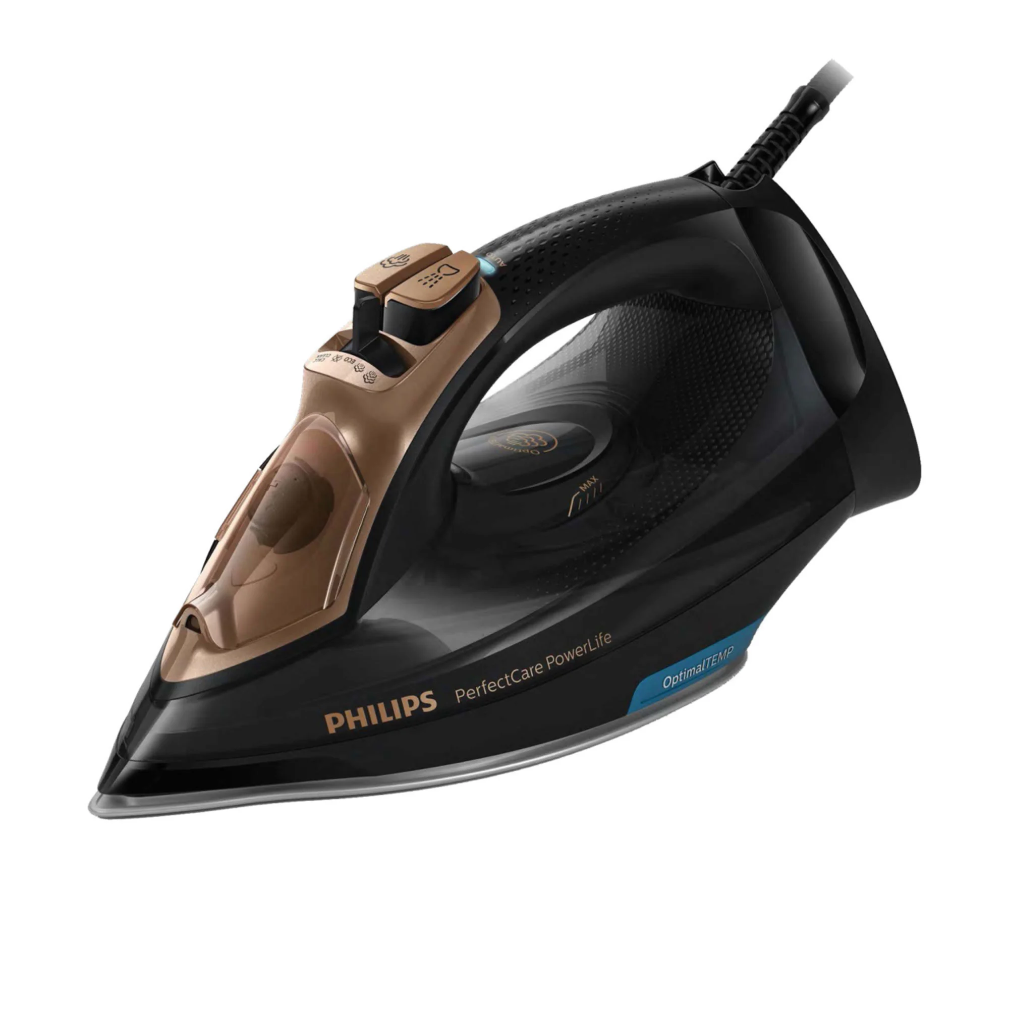 Philips PerfectCare GC3929/64 PowerLife Steam Iron Black Image 1