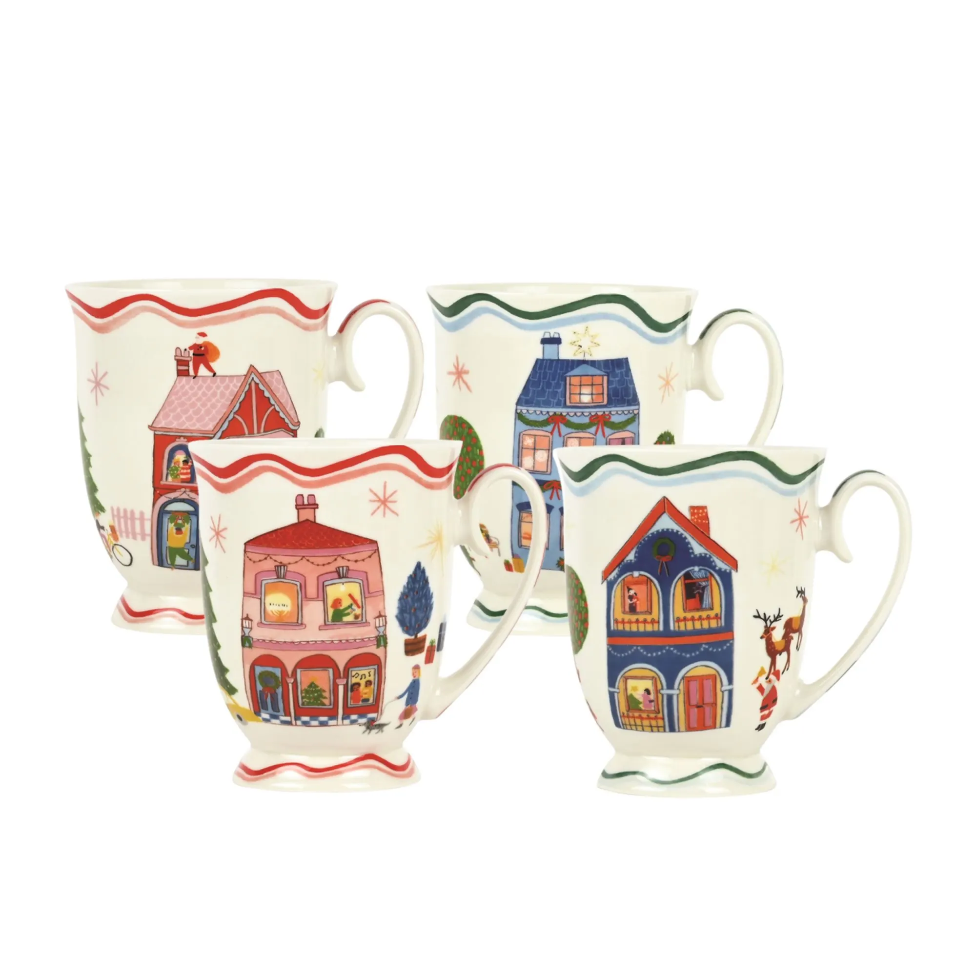 Porto Night Before Mug 250mL Set of 4 Image 1