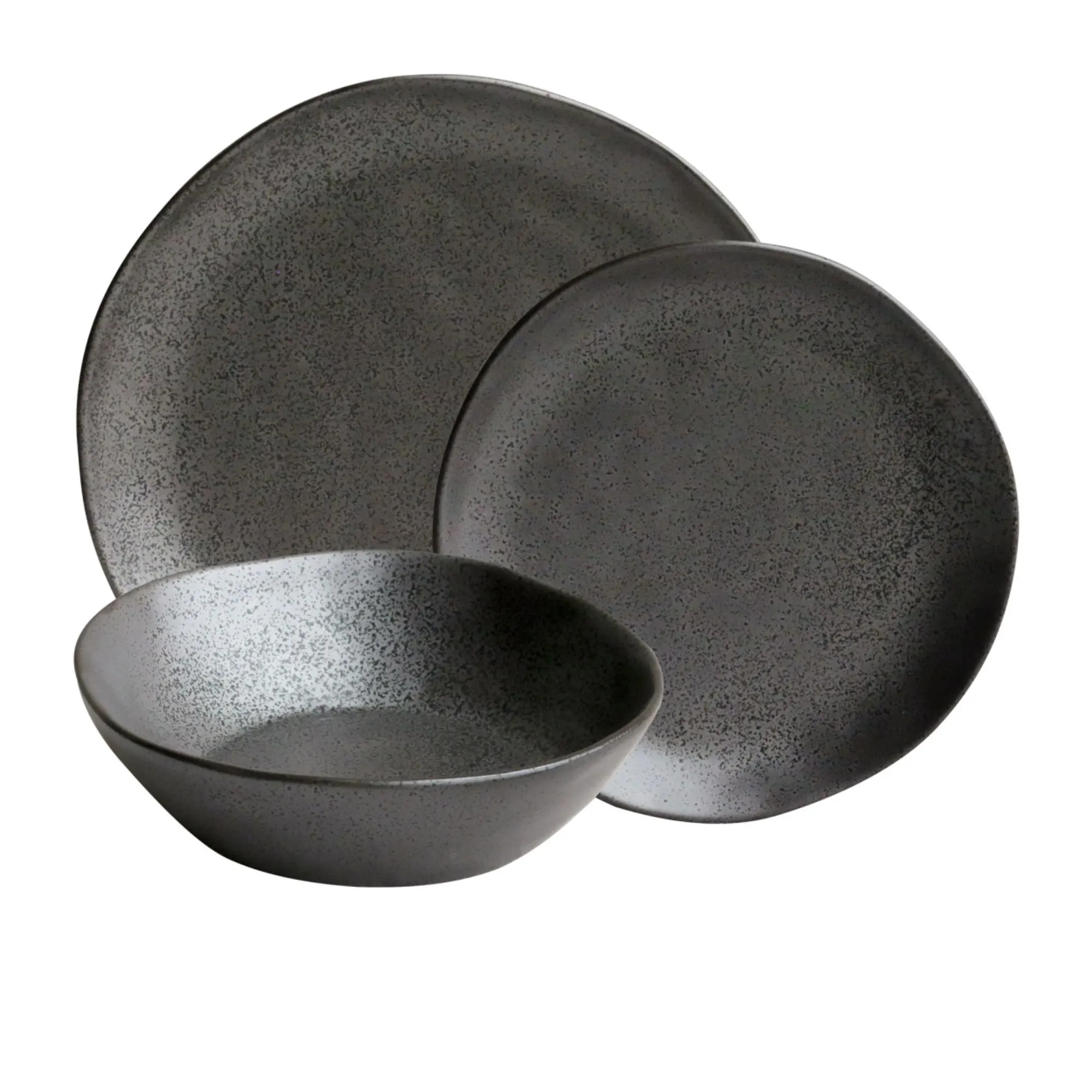 Robert Gordon Earth Dinner Set 12pc Black Image 1