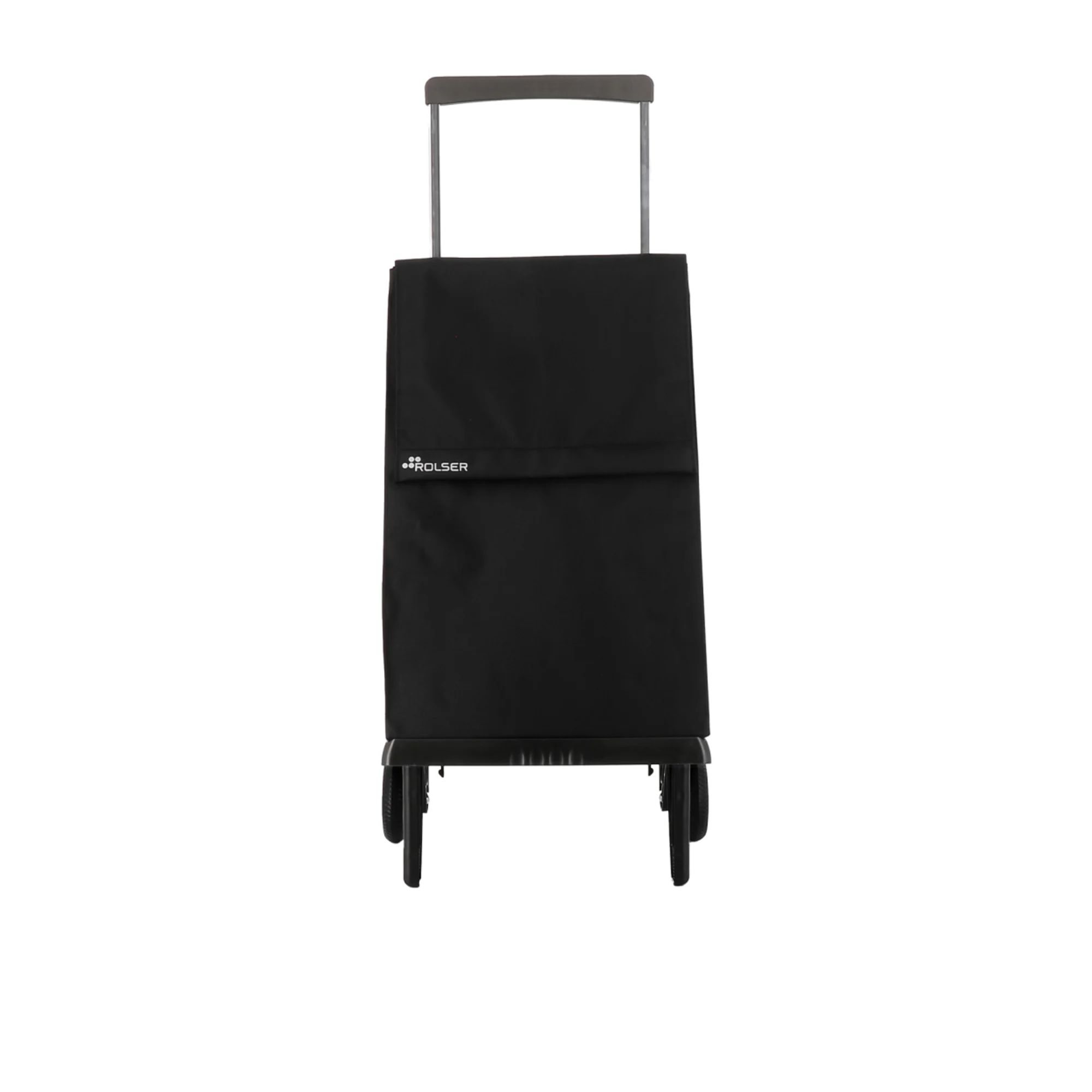Rolser Plegamatic MF 2 Wheel Shopping Trolley Black Image 2
