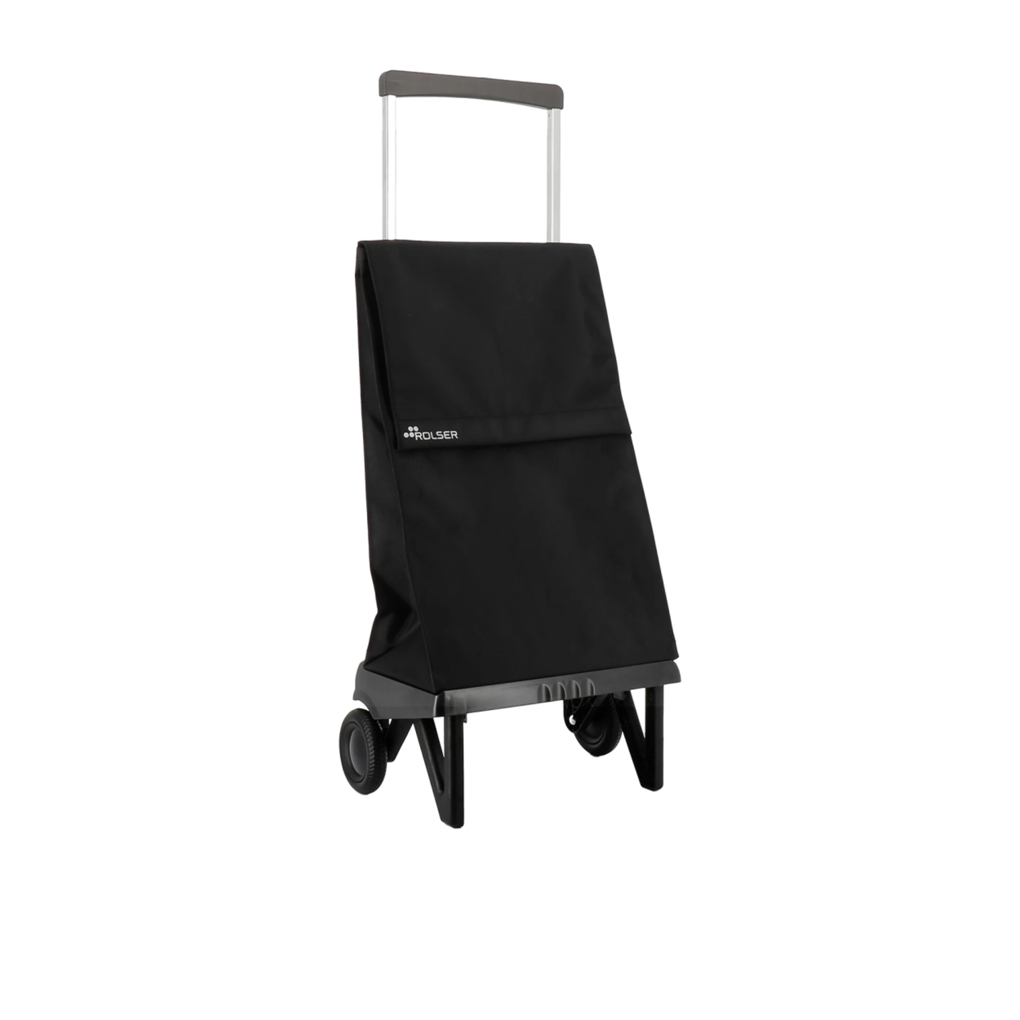 Rolser Plegamatic MF 2 Wheel Shopping Trolley Black Image 3