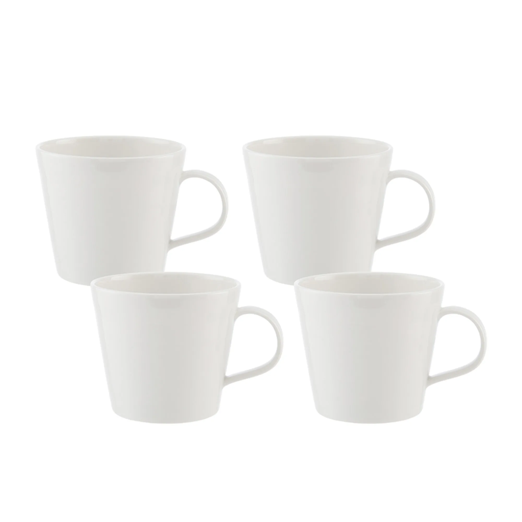 Royal Doulton 1815 Pure Mug 400ml Set of 4 White Image 1