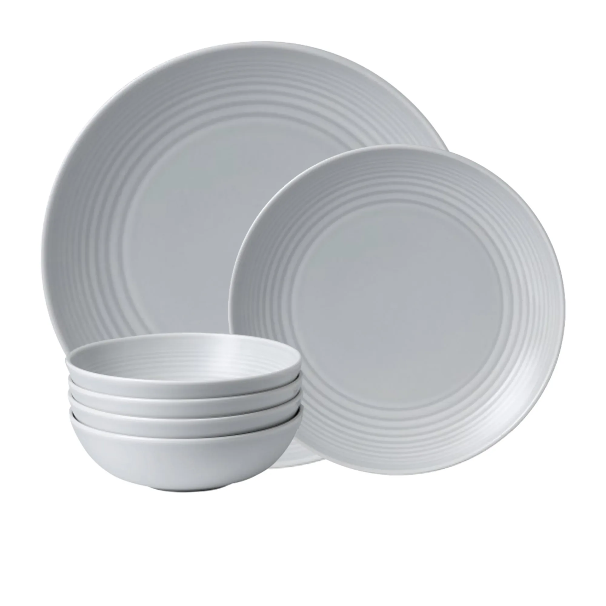 Royal Doulton Gordon Ramsay Maze Dinner Set 12pc Grey Image 1