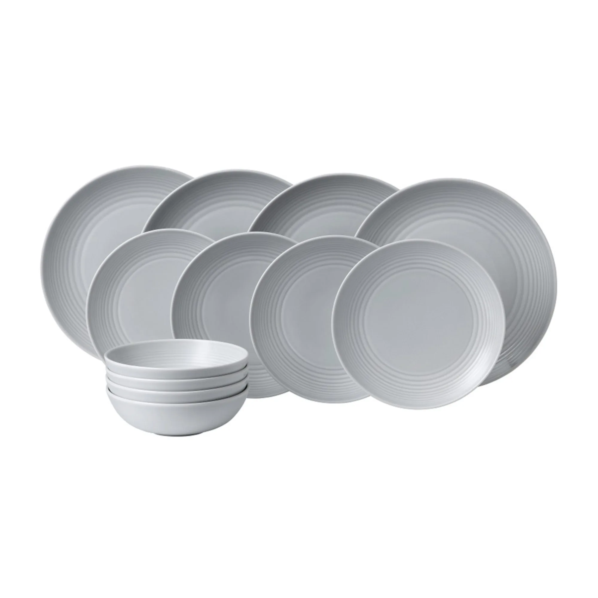 Royal Doulton Gordon Ramsay Maze Dinner Set 12pc Grey Image 2