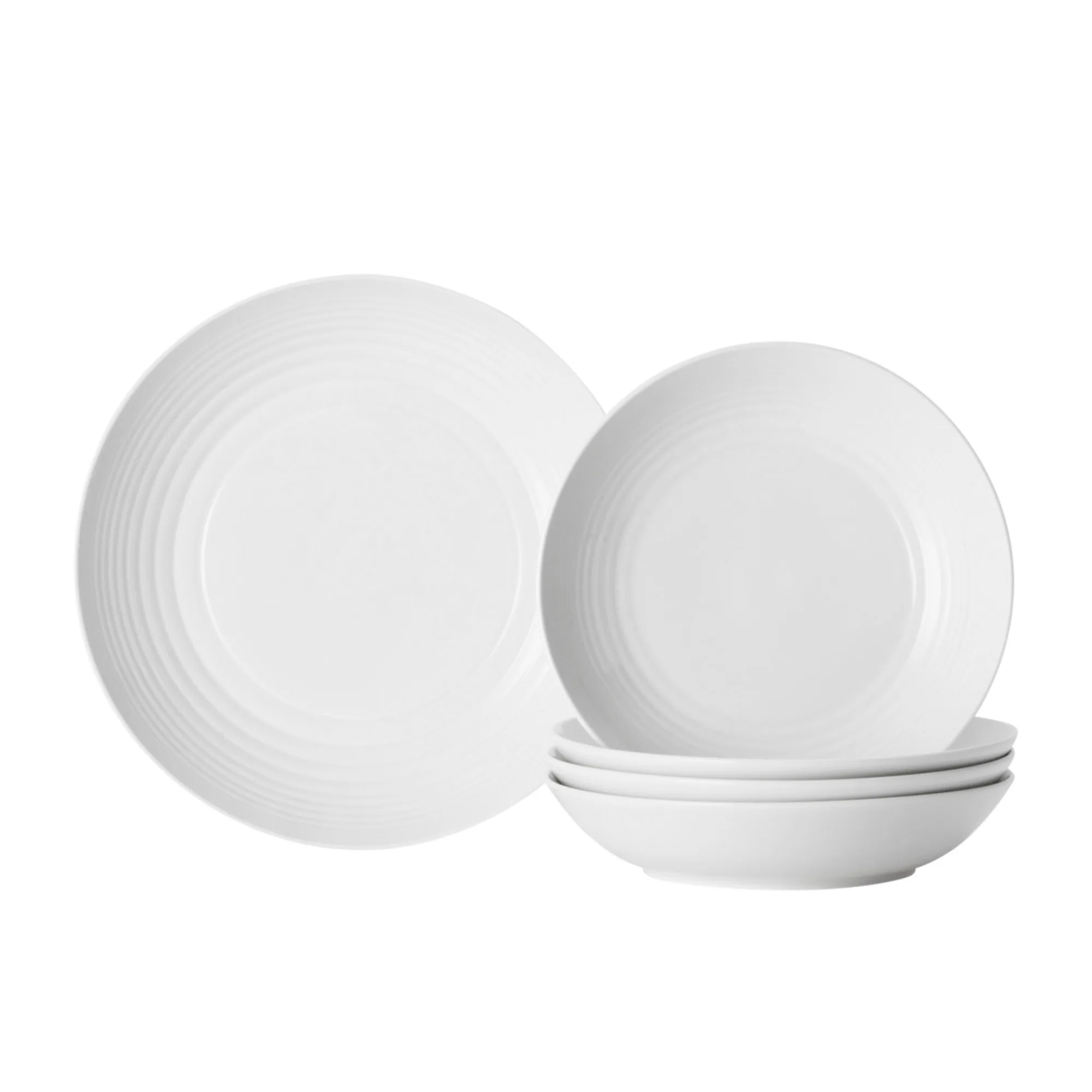 Royal Doulton Gordon Ramsay Maze Pasta Set 5pc White Image 1