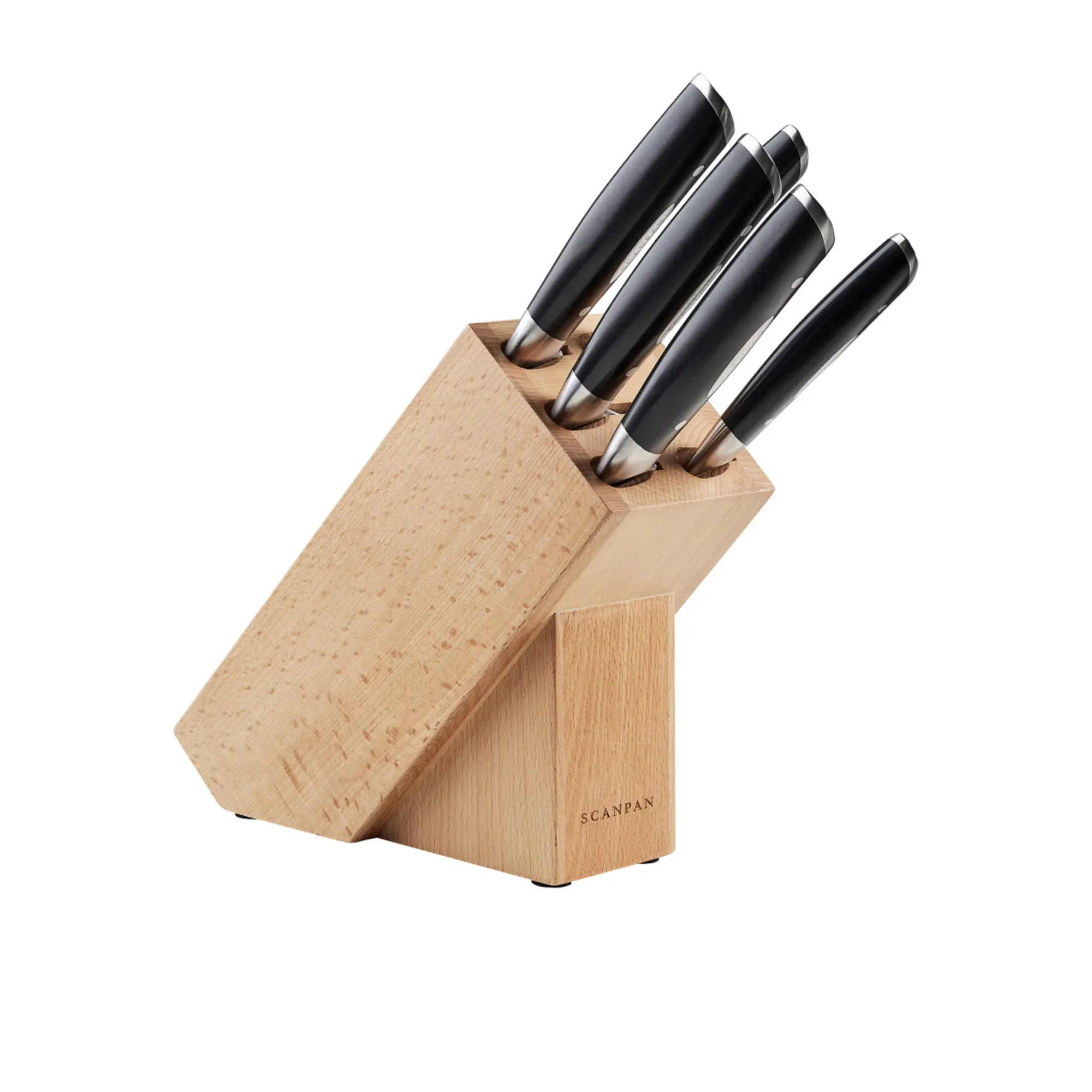 Scanpan Classic 6pc Knife Block Set Image 1