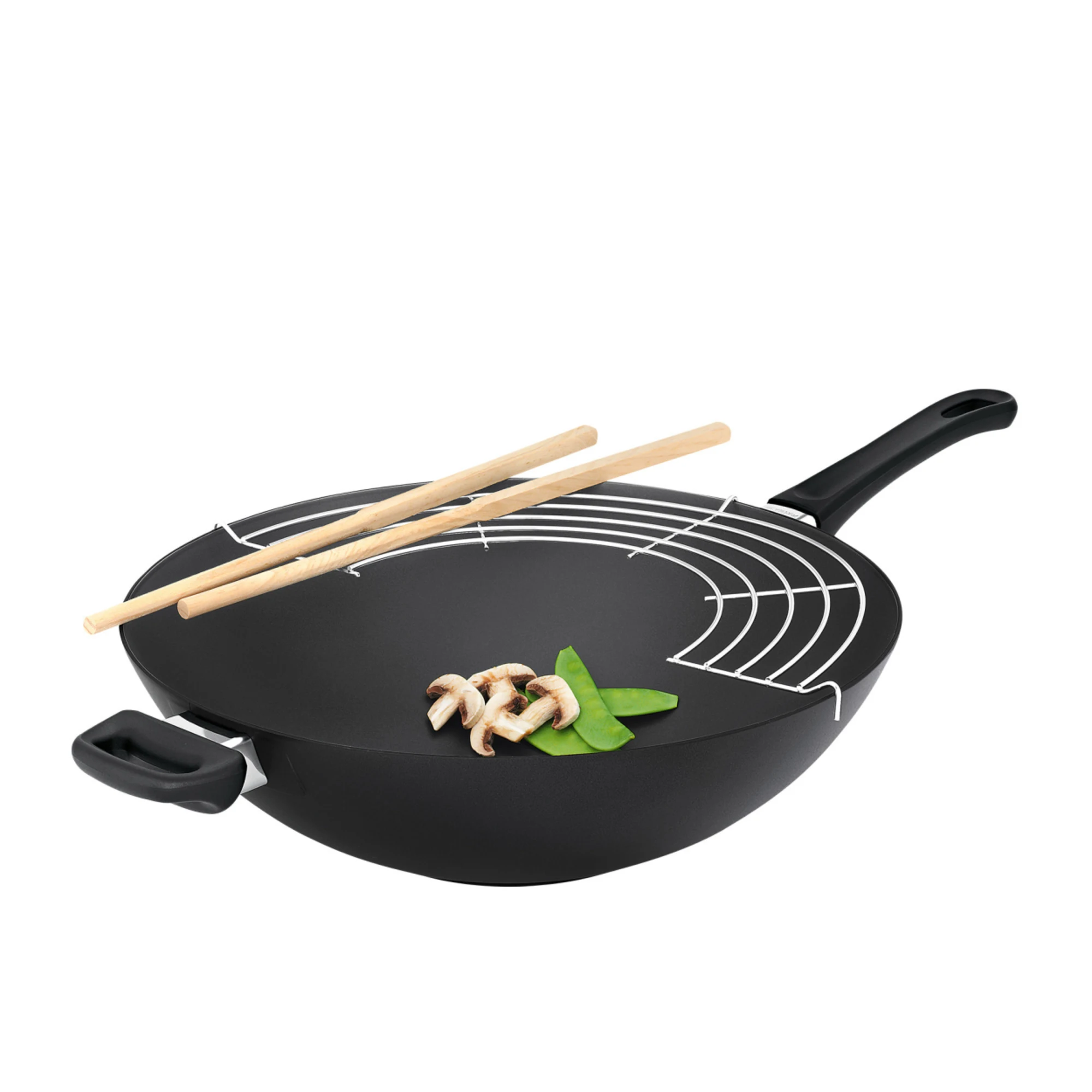 Scanpan Classic Non Stick Wok 32cm Image 3