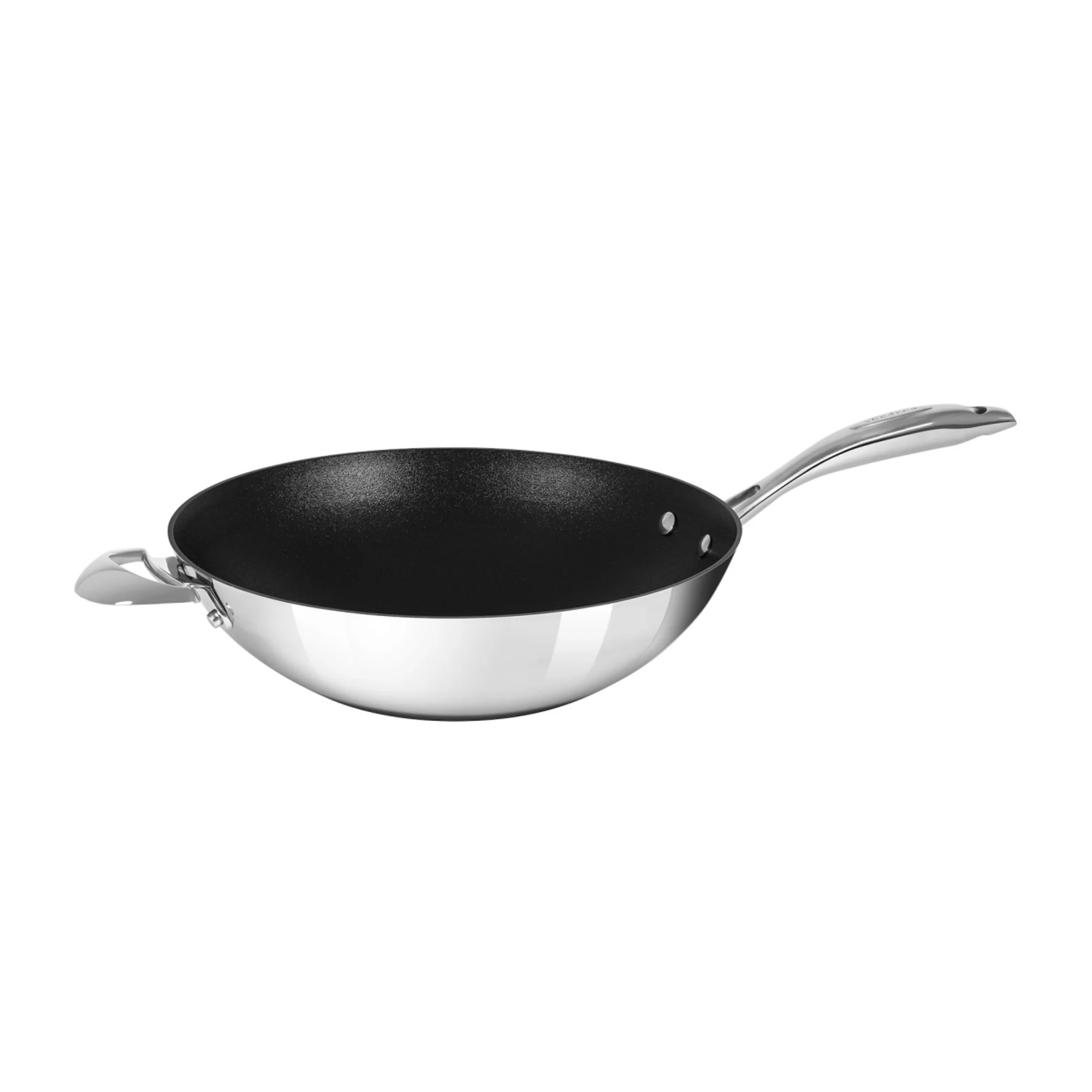 Scanpan HaptIQ Stainless Steel Wok 32cm Image 1