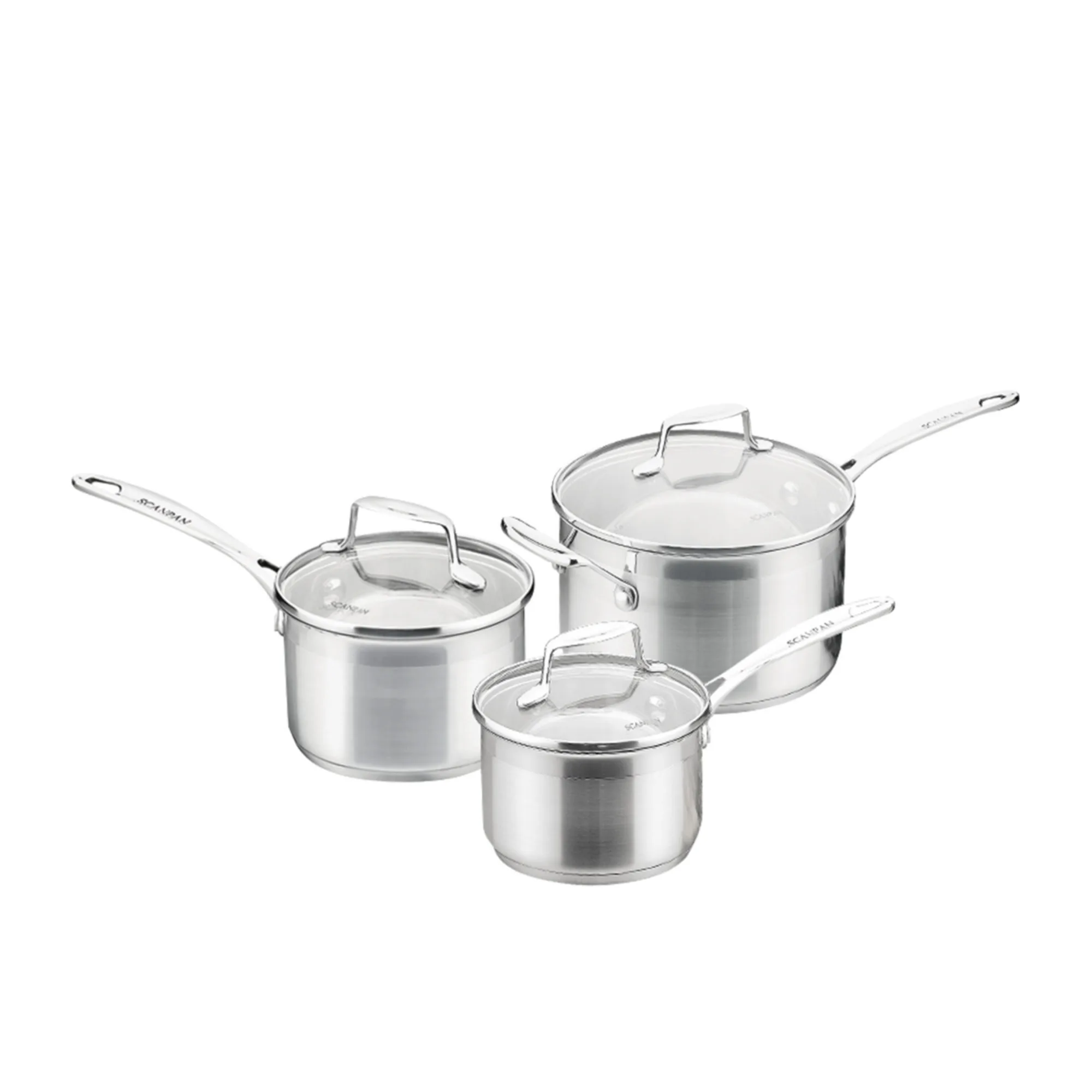 Scanpan Impact 10pc Stainless Steel Cookware Set Image 2