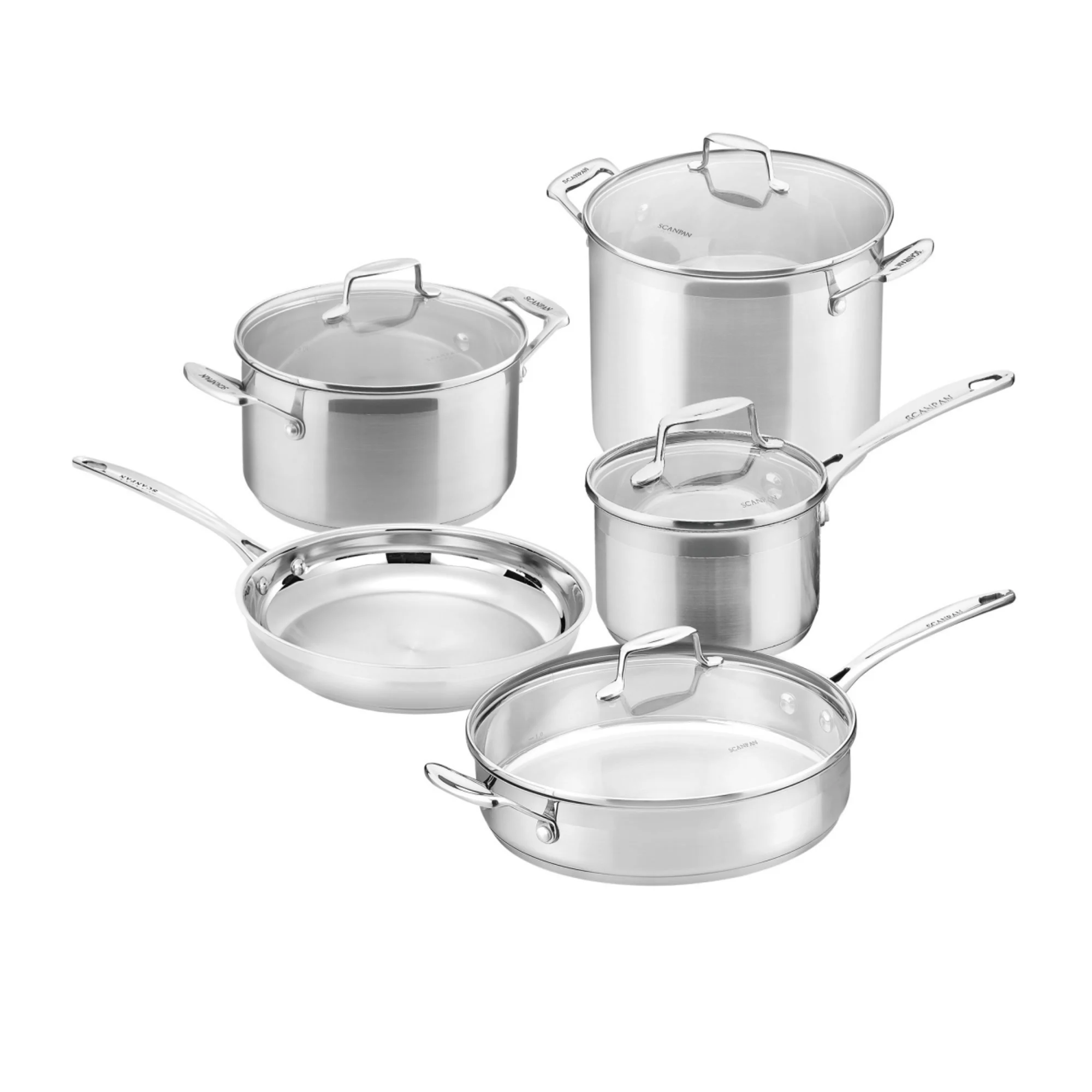 Scanpan Impact Stainless Steel 5pc Set Image 1