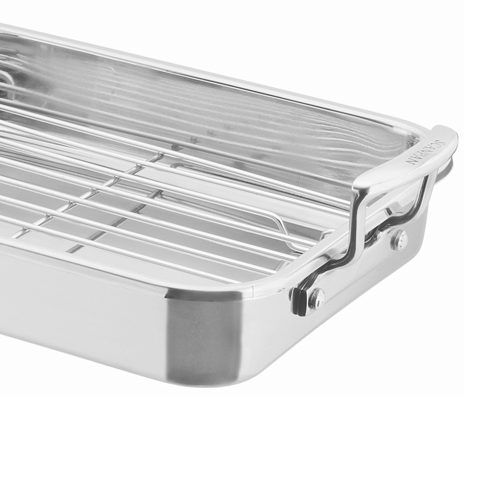 Scanpan Impact Roaster with Rack 42x26cm Image 2