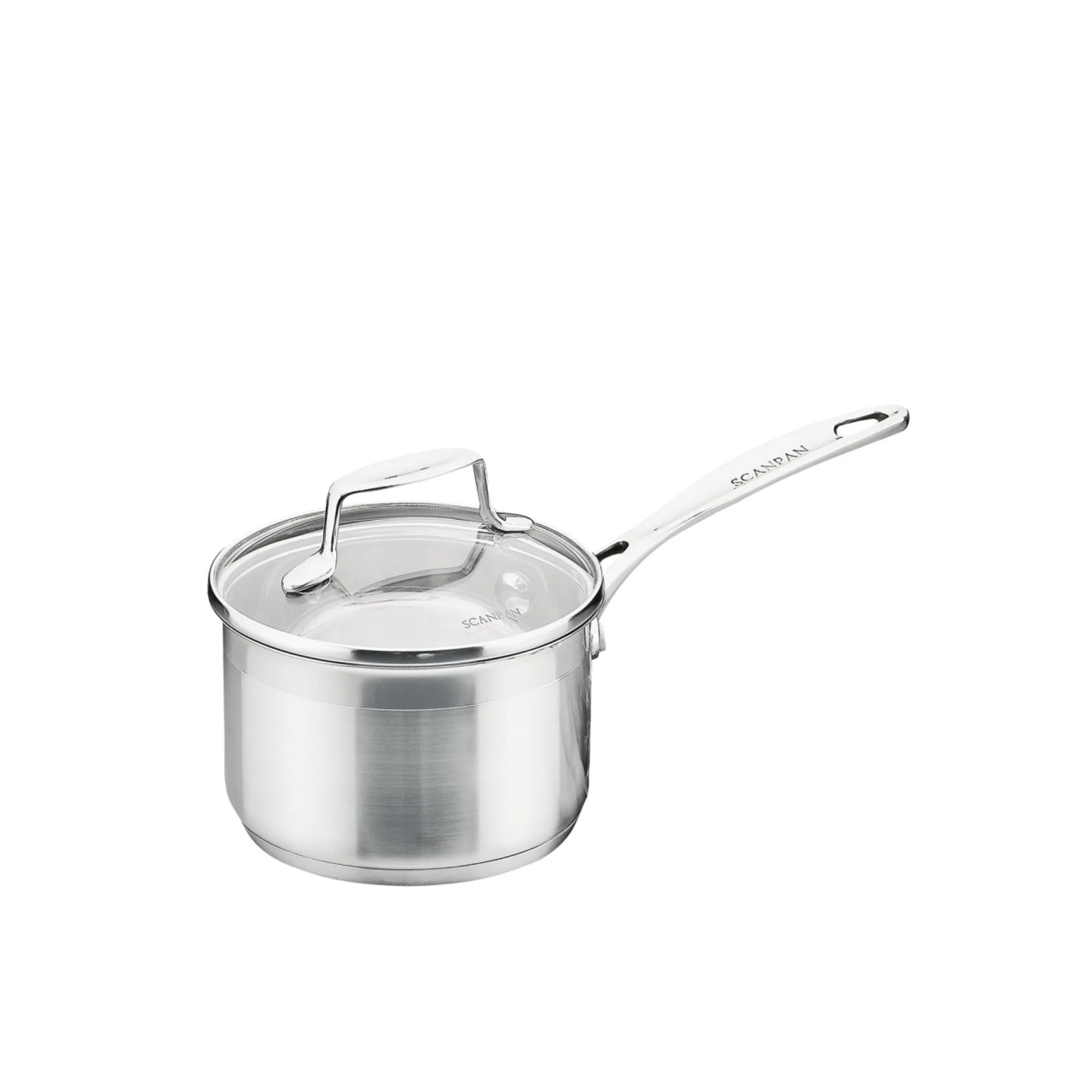 Scanpan Impact 2pc Stainless Steel Saucepan Set 16cm & 20cm Image 3