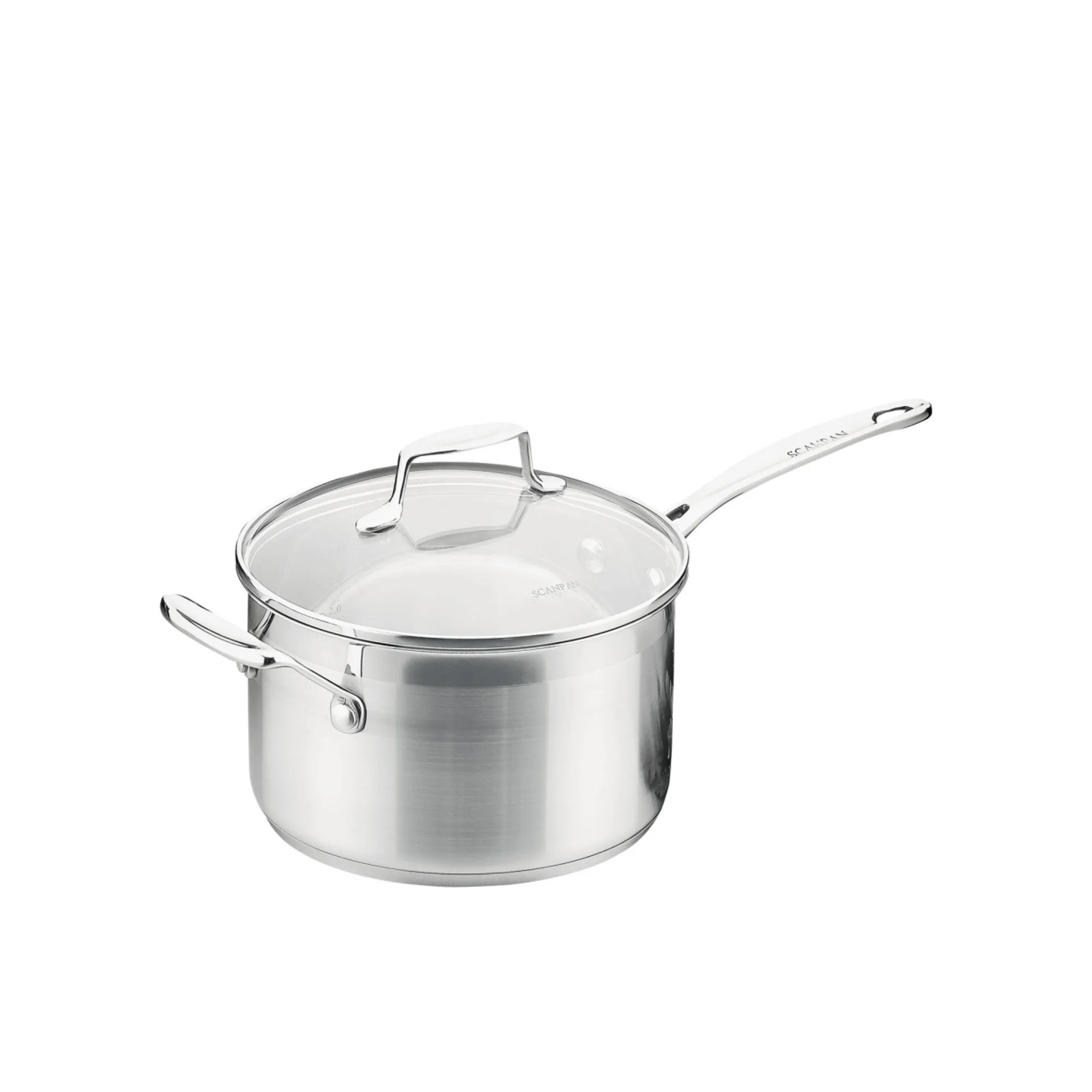 Scanpan Impact 3pc Stainless Steel Saucepan Set Image 2