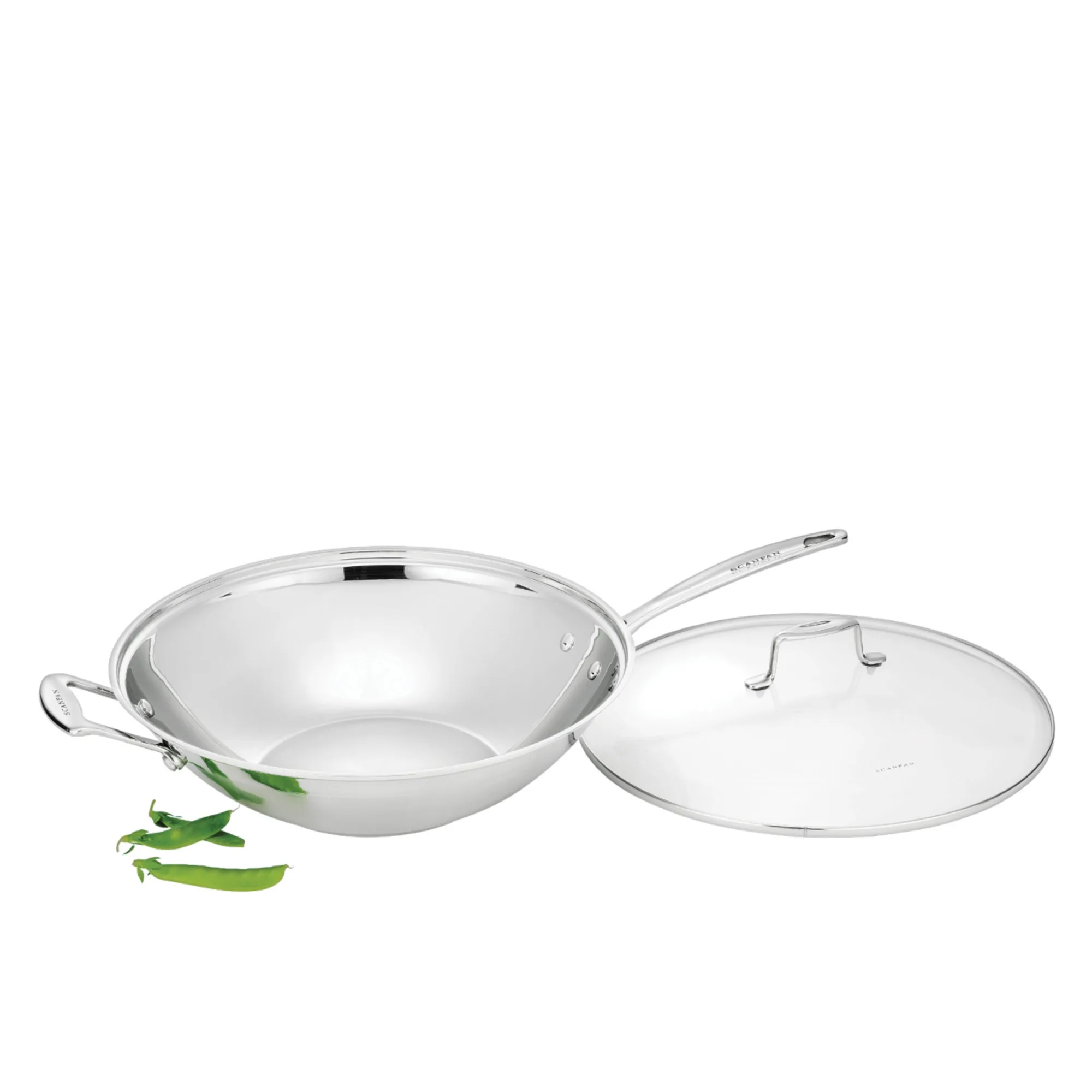 Scanpan Impact Wok with Lid 32cm Image 2