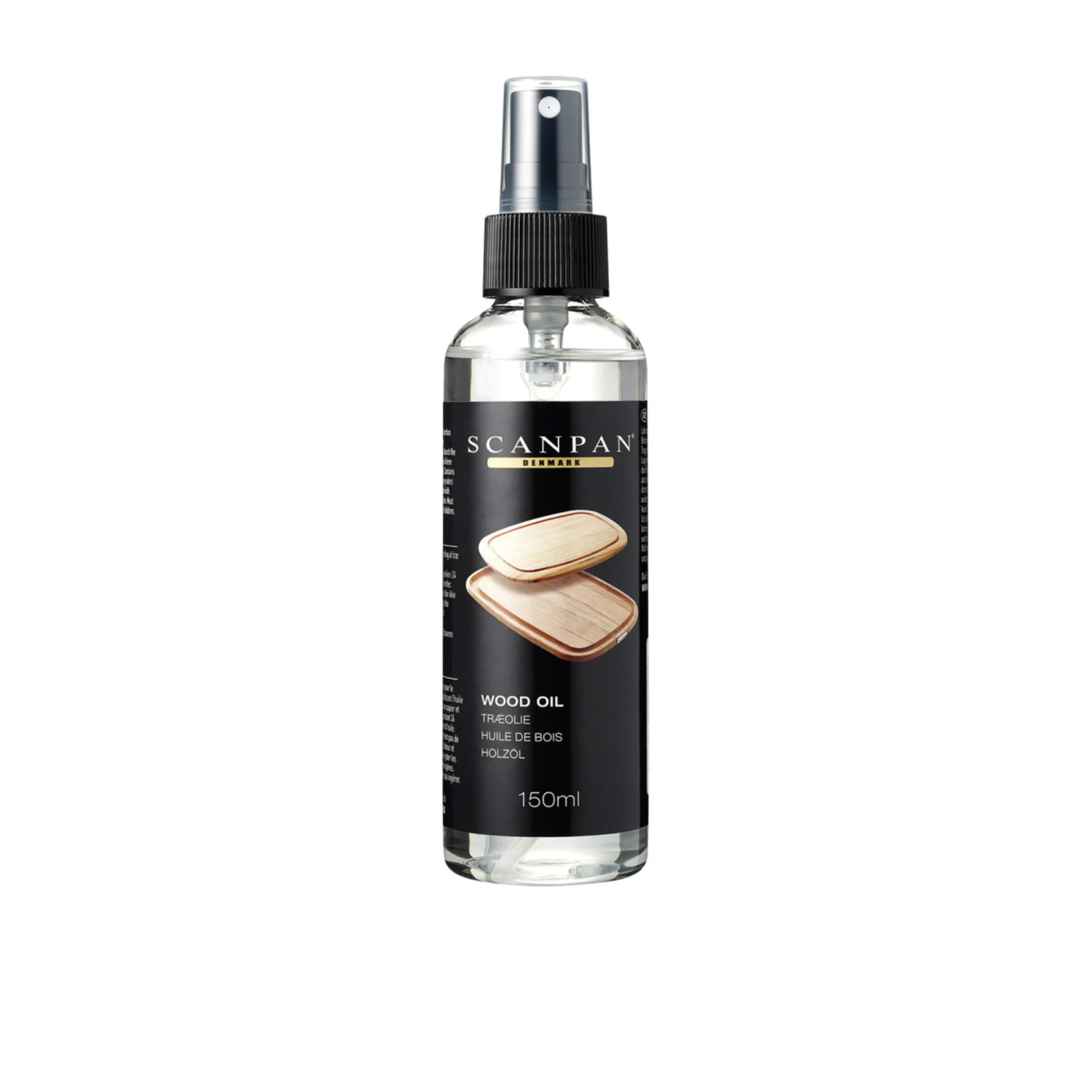 Scanpan Wooden Chopping Board Oil 150ml Image 1