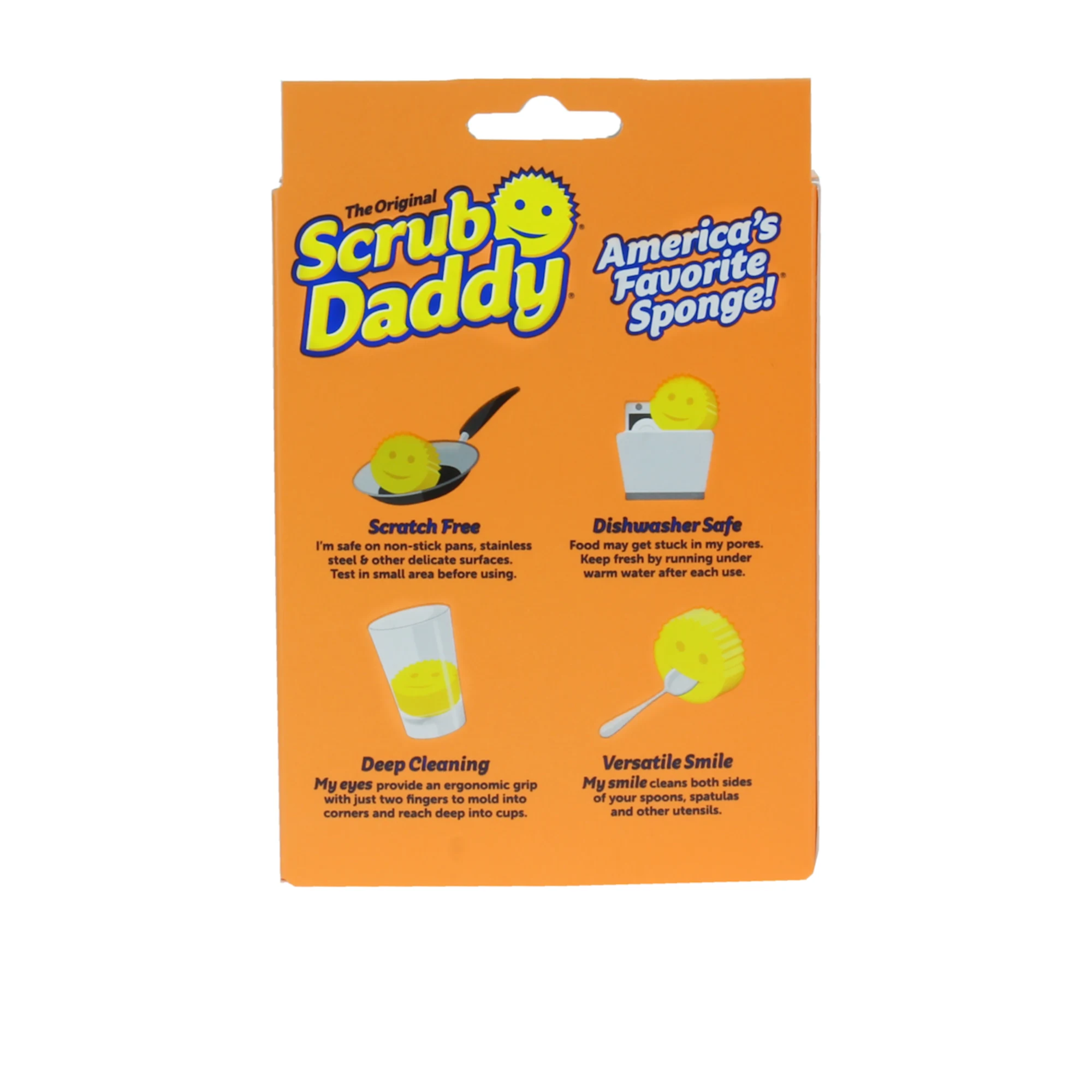 Scrub Daddy FlexTexture Scrubber Yellow Image 2