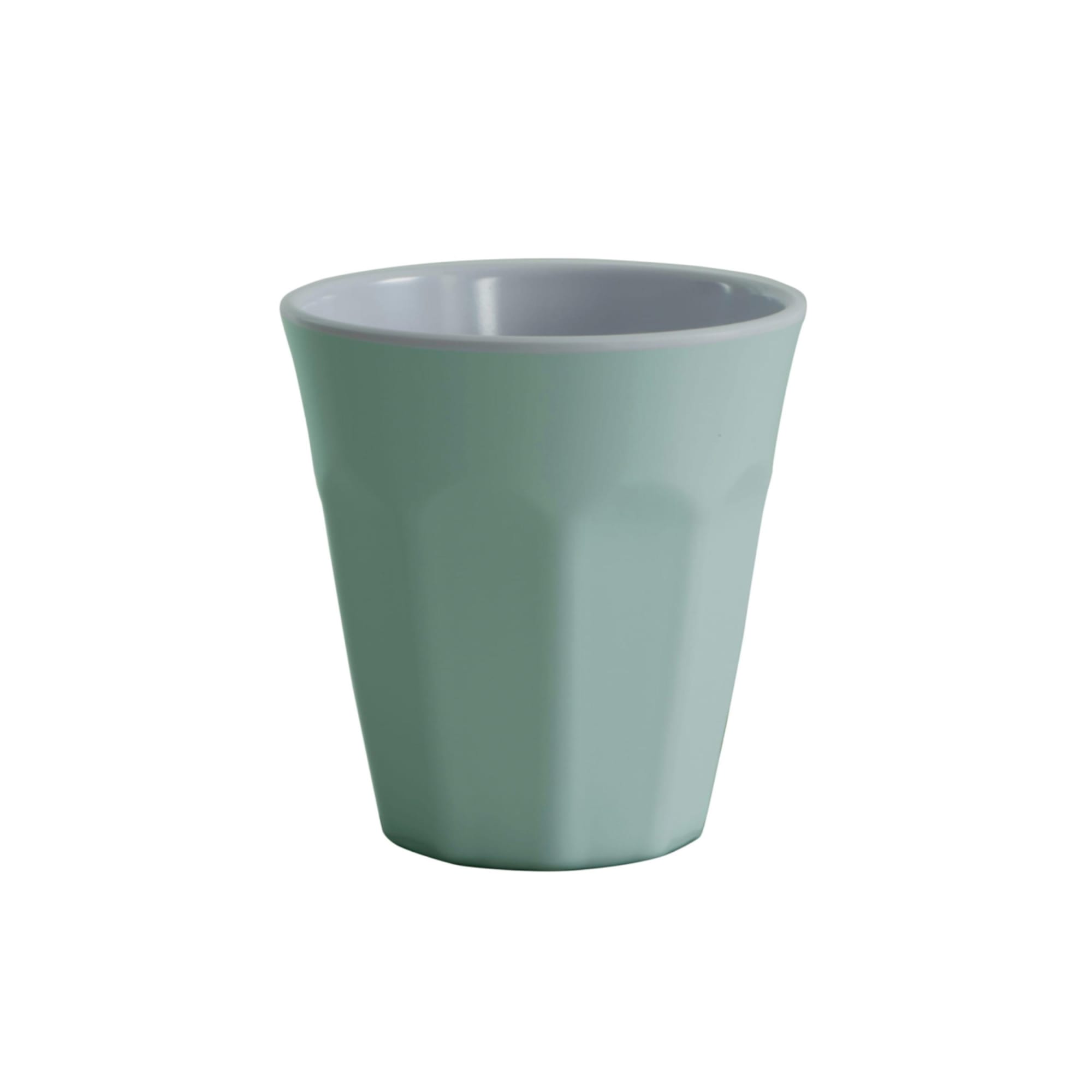 Serroni Cafe Melamine Cup 260ml Duck Egg Blue Image 1