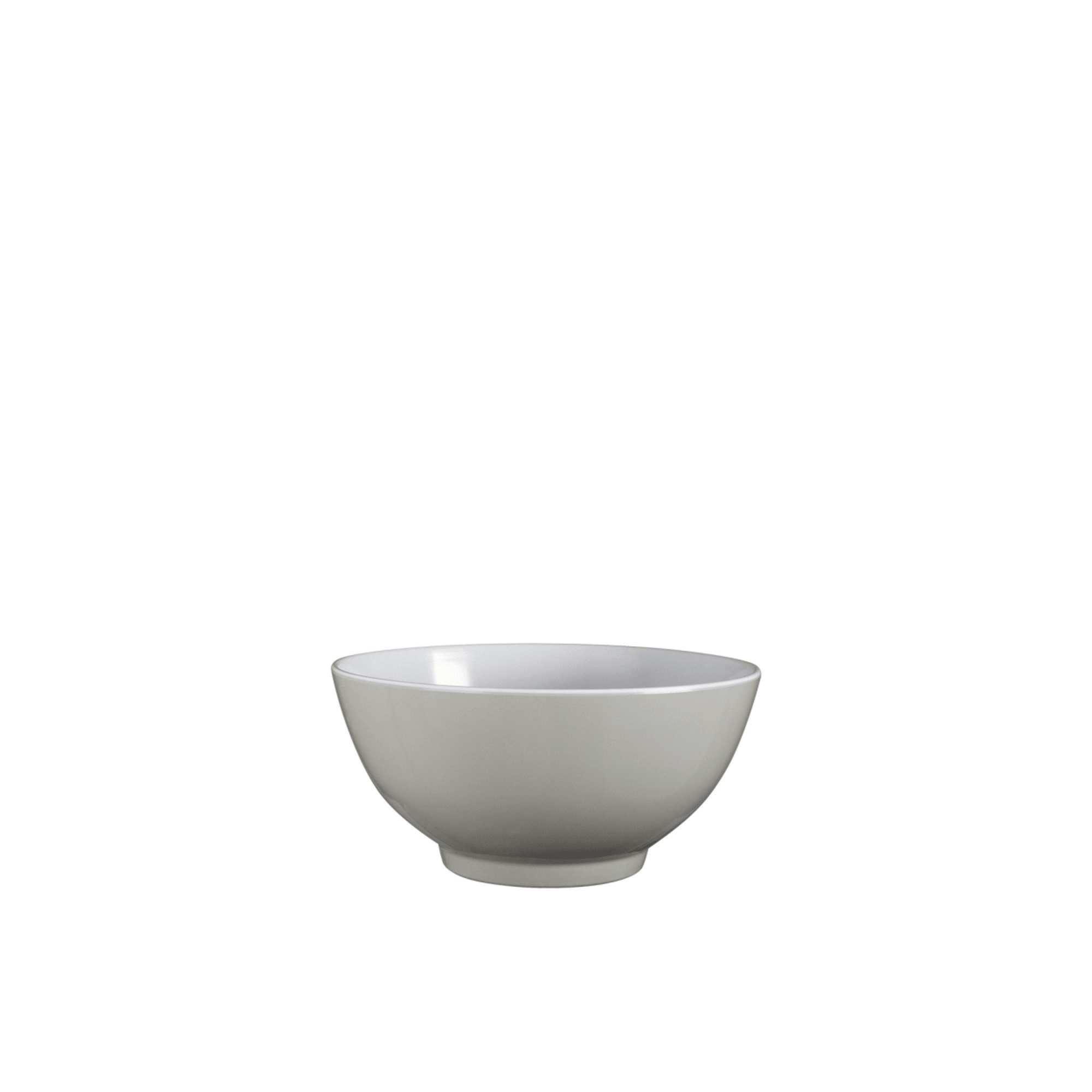 Serroni Melamine Bowl 15cm Dusty Grey Image 1