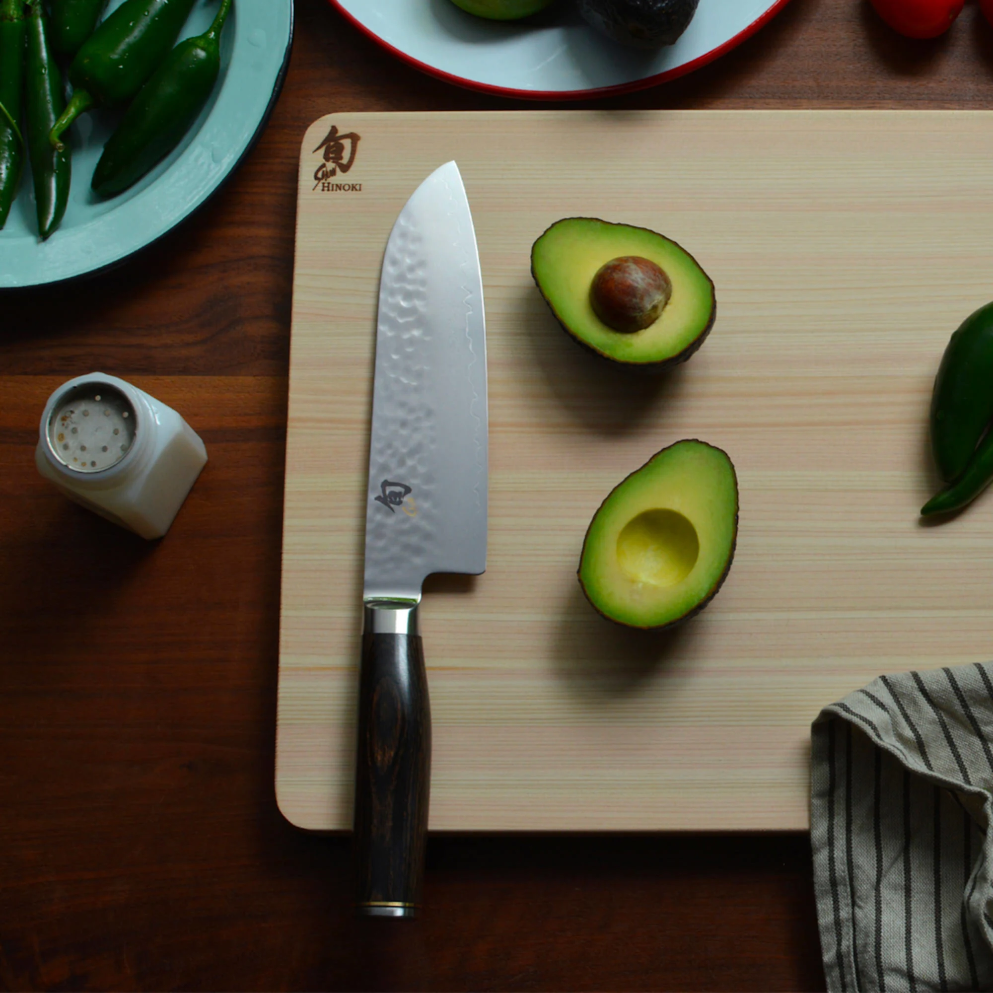 Shun Premier Santoku Knife 18cm Image 2