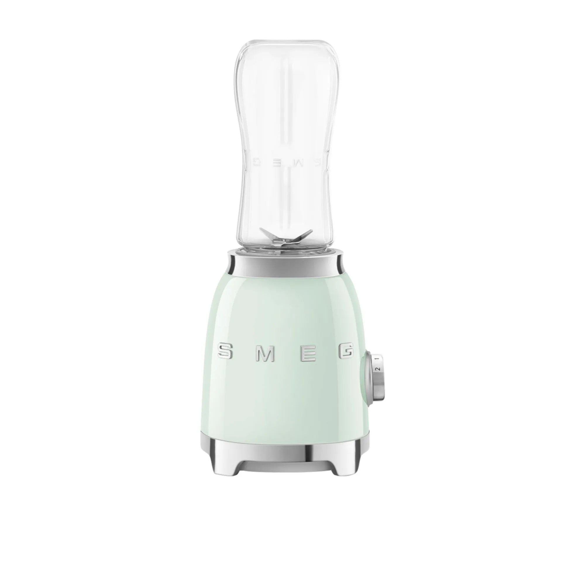 Smeg 50's Retro Style Mini Blender Pastel Green Image 1
