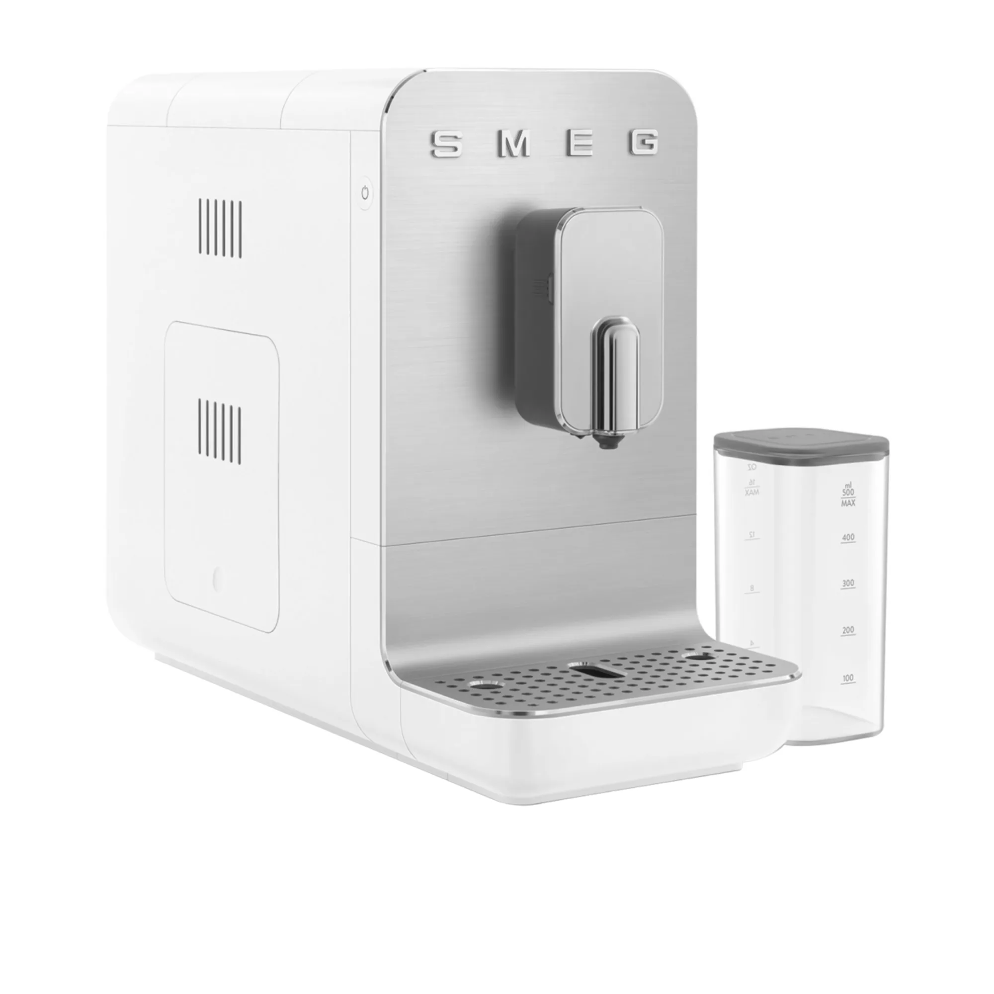 Smeg Bean to Cup BCC13 Coffee Machine with Auto Milk System Matte White Image 1