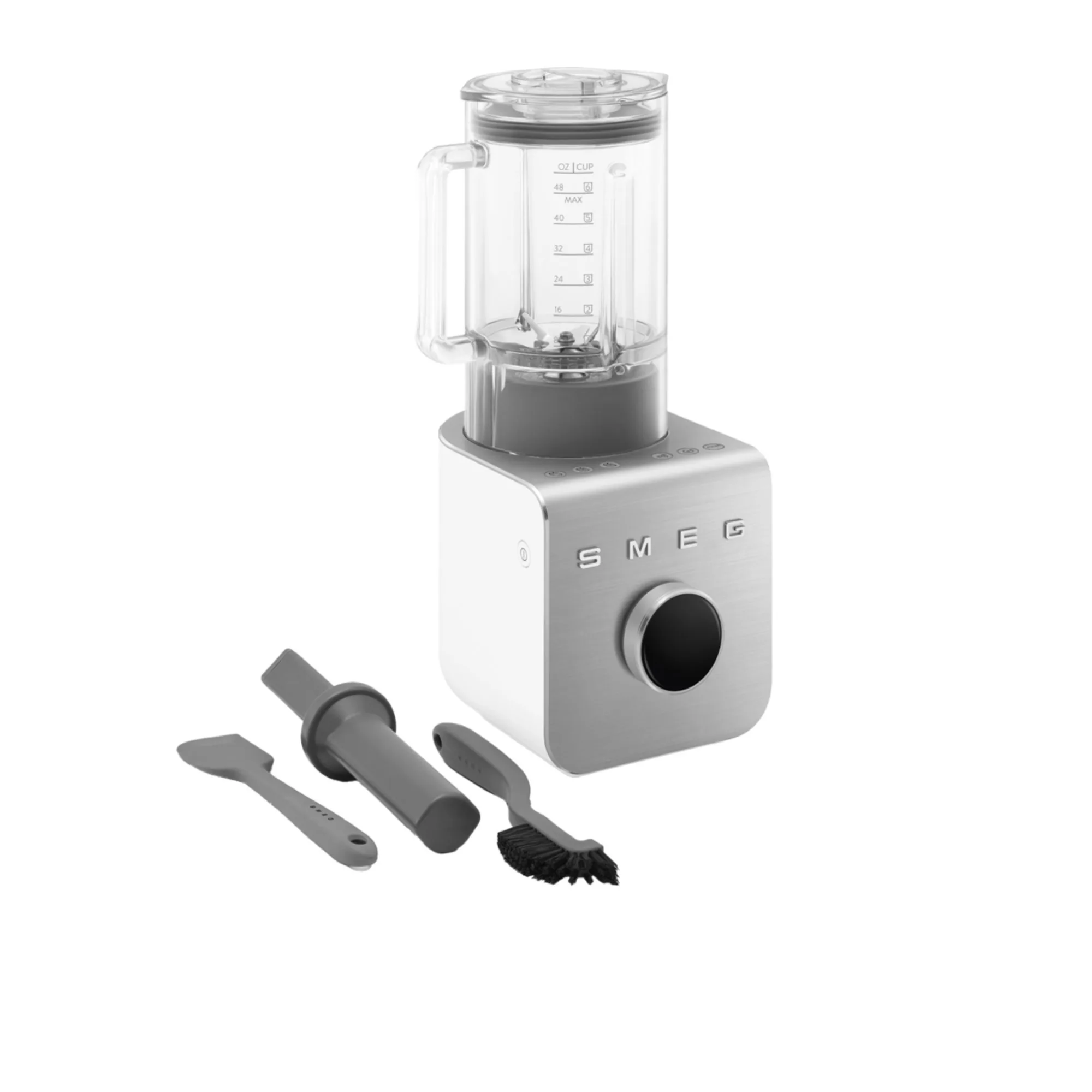 Smeg High Performance Blender with Vacuum Pump 1.5L Matte White Image 1