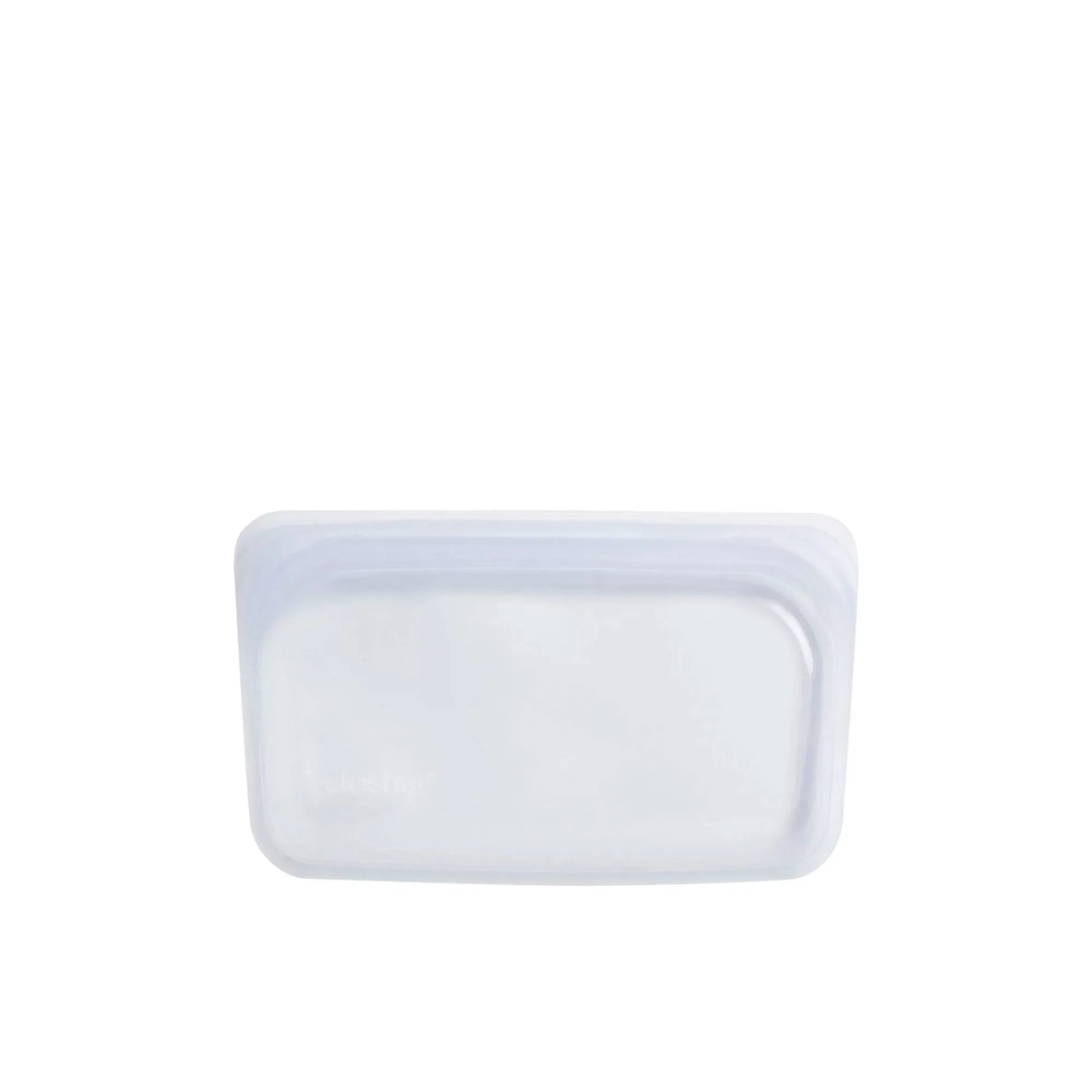 Stasher Reusable Snack Bag Clear Image 1