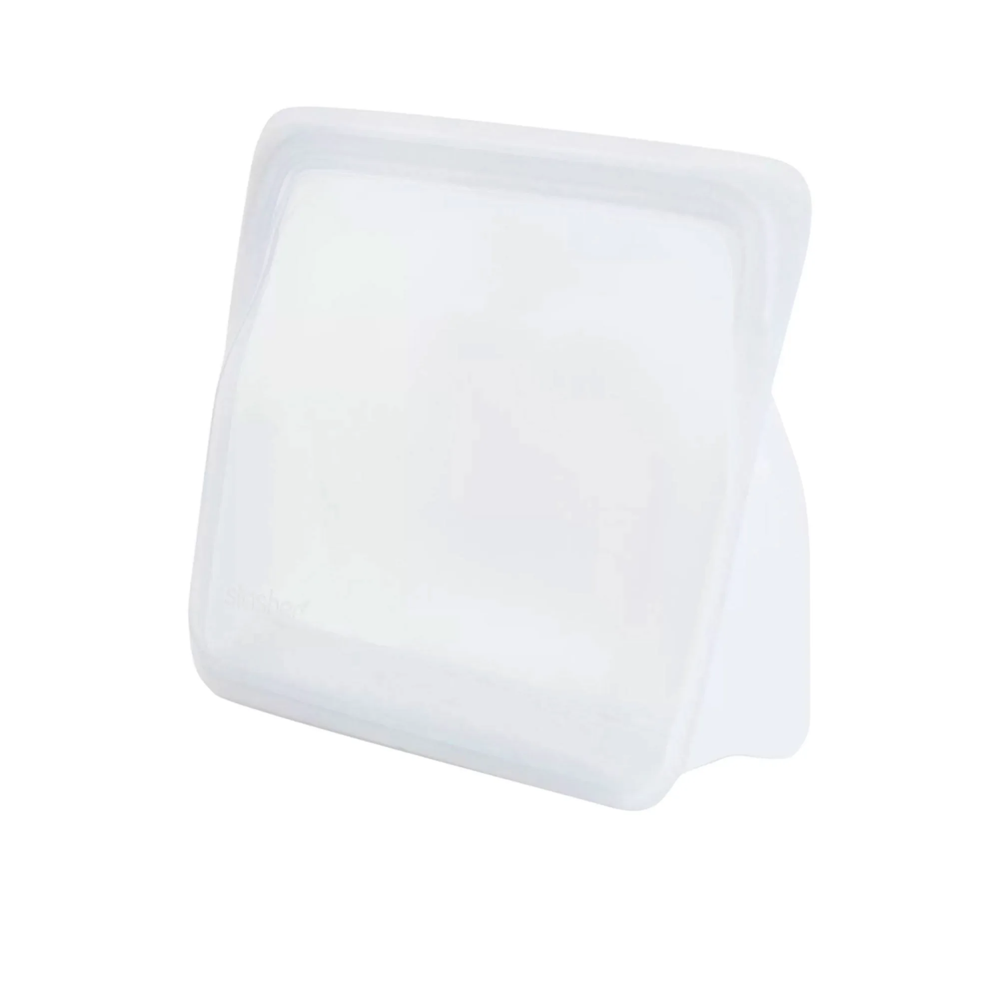 Stasher Reusable Stand Up Mid Bag Clear Image 1